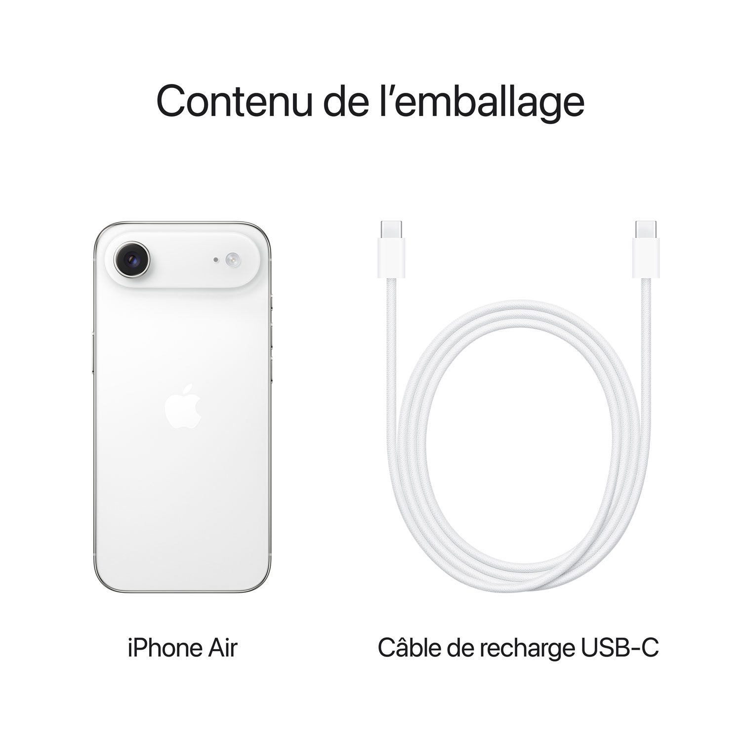 Fido Apple iPhone Air 512GB - Cloud White - Monthly Financing