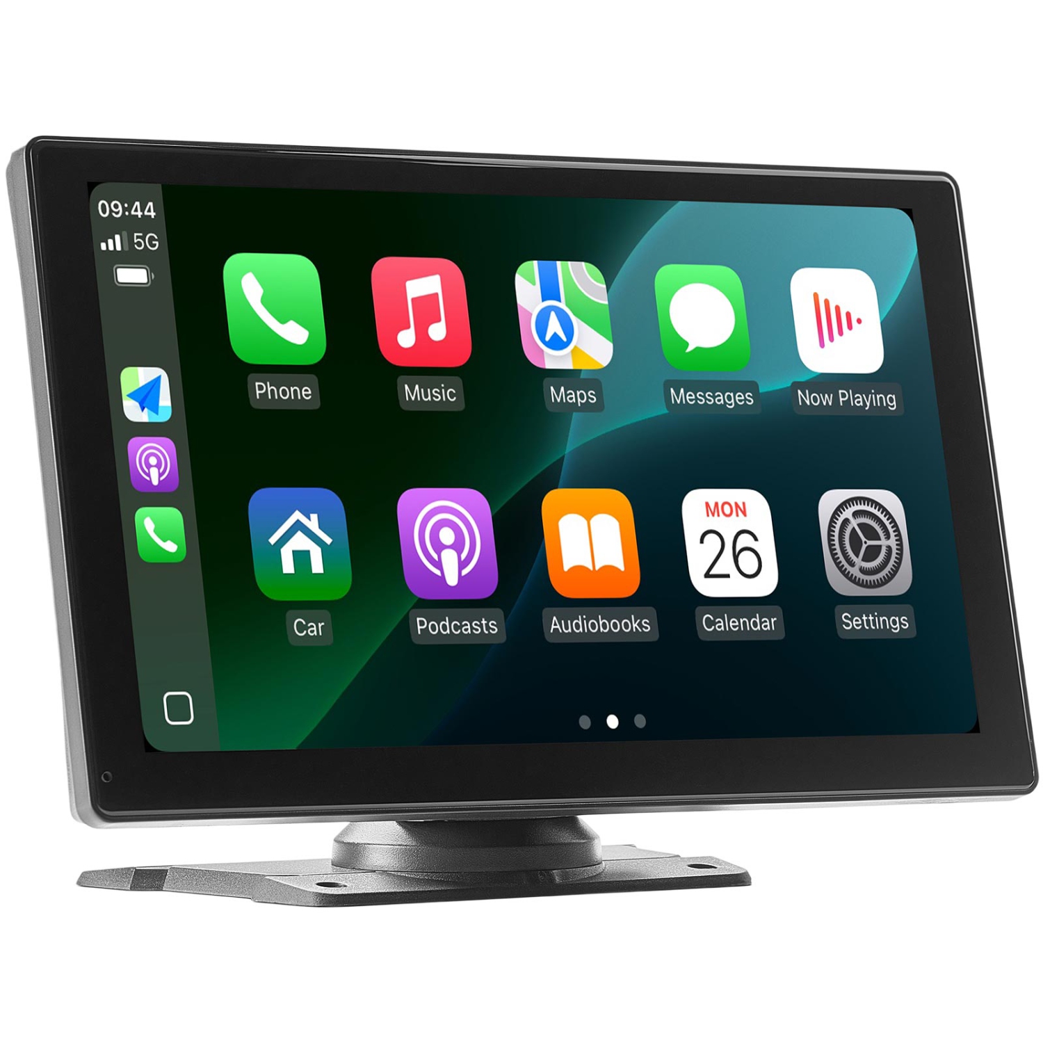 Chaîne stéréo d'auto sans fil VEVOR de 9&nbsp;po, radio portative HD écran tactile compatible avec Apple CarPlay et Android Auto, écran CarPlay avec