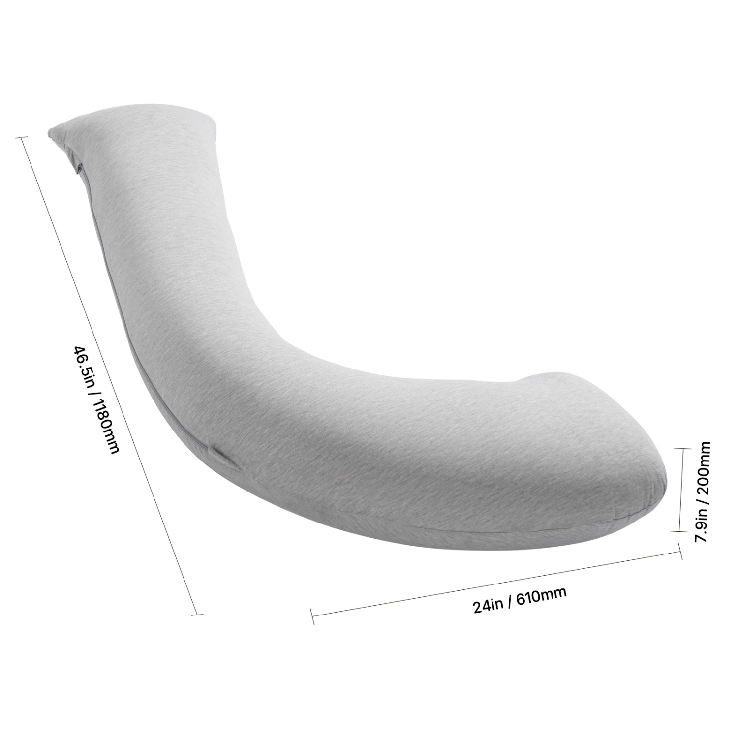 VEVOR Pregnancy Pillows for Side Sleeping, L-Shaped Maternity Pillow for Pregnant Women, Soft & Breathable Pregnancy Body Pillow with Washable Jersey