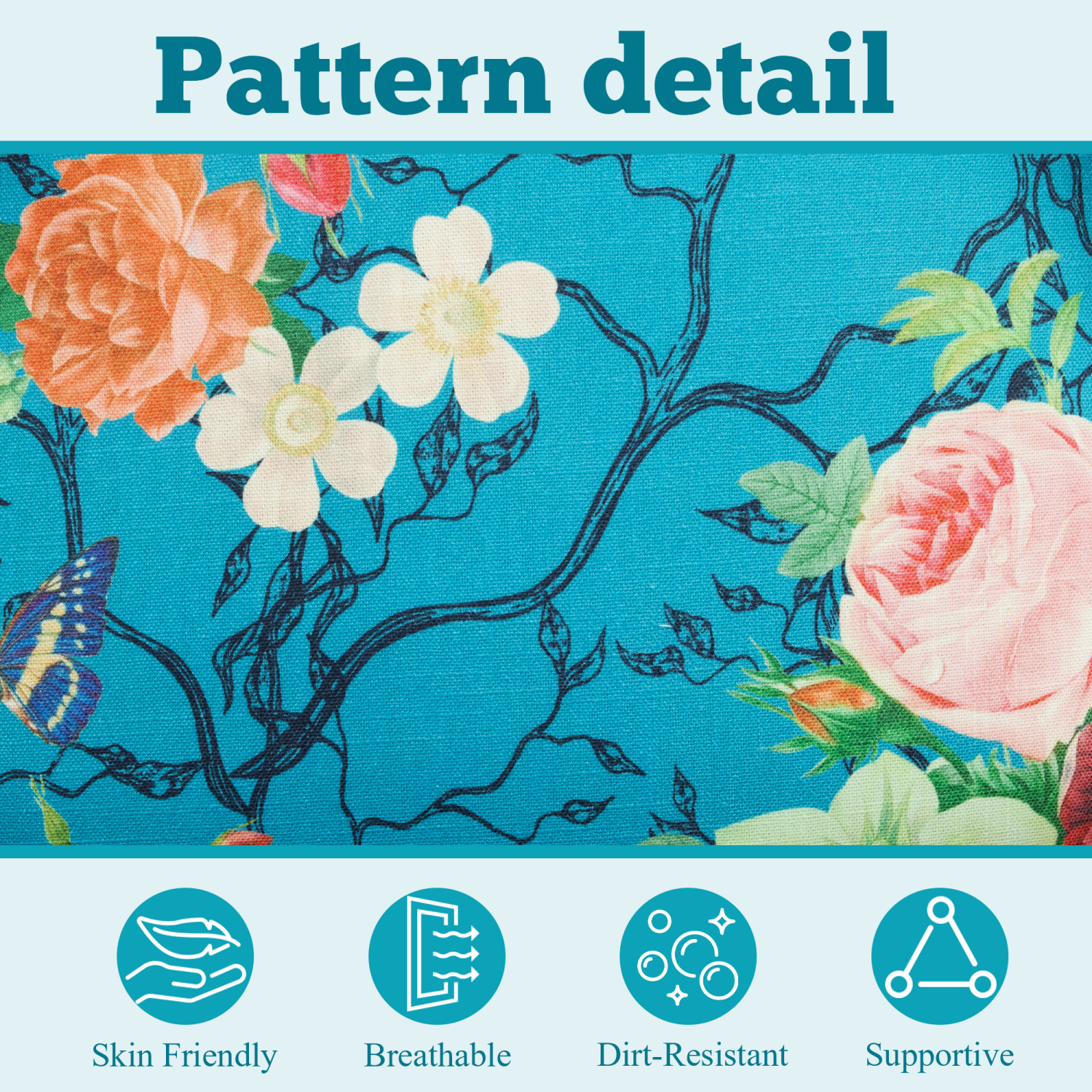 U-HOMY 37.5" H Modern Accent Chair, High Back Armchair, Upholstered Fabric Button Single Sofa with Wooden Legs for Living Room - Green