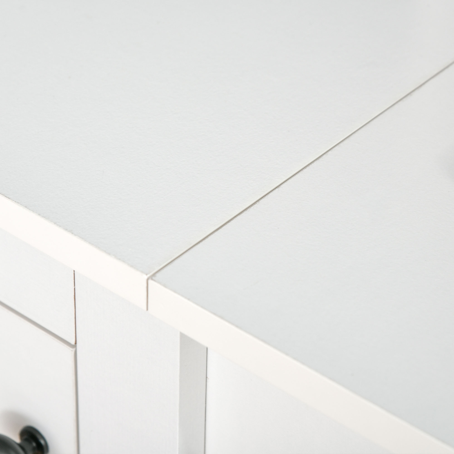 HOMCOM – Bureau d'ordinateur avec espace de rangement, bureau à domicile de 47&nbsp;po avec tablettes ouvertes et armoire à 2 niveaux, table d'étude