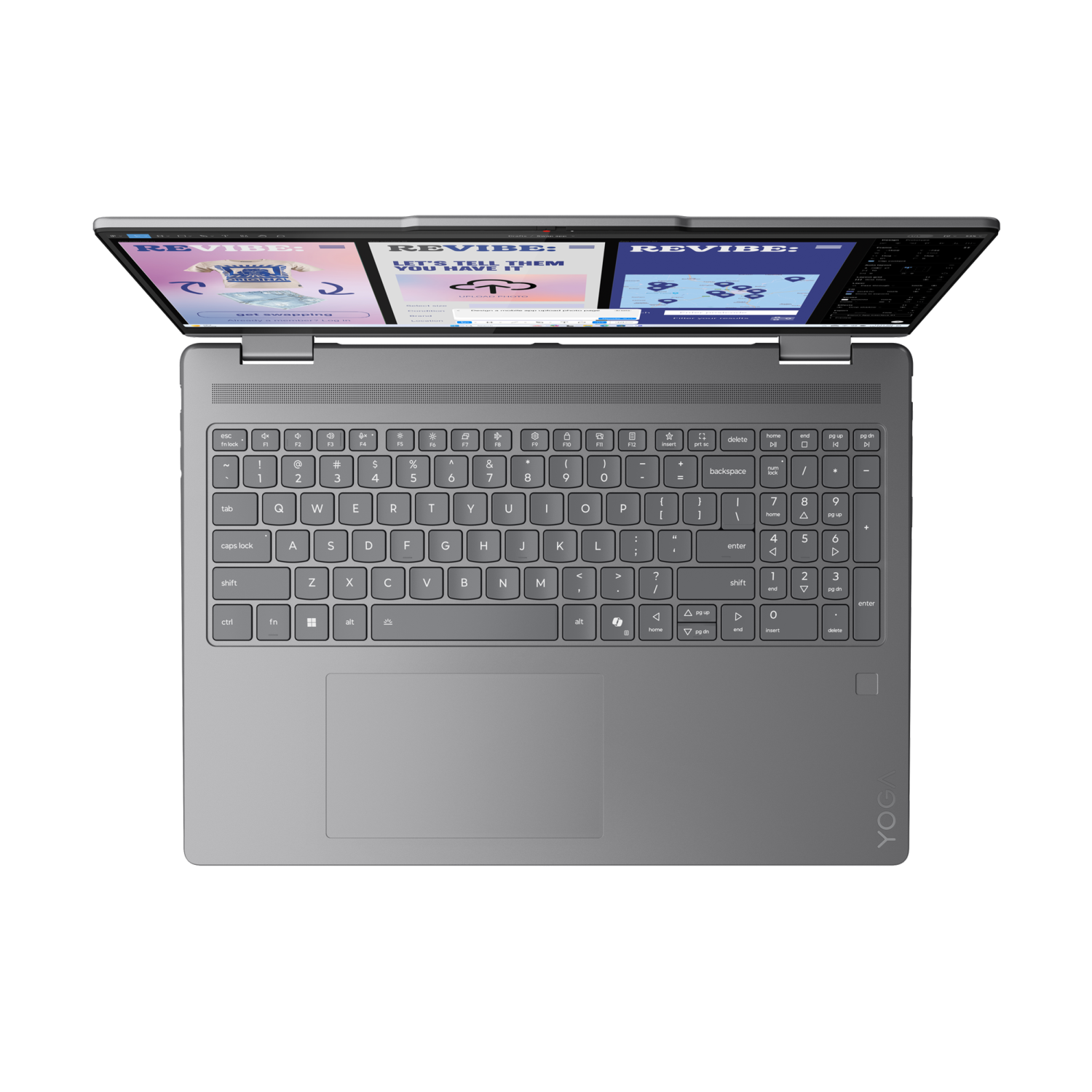 Lenovo Yoga 7i 2-in-1 16" 2K Touchscreen Laptop-Gray( Intel Core Ultra 5 226V/ 512GB SSD/16GB LPDDR5X/ Win 11 Pro)