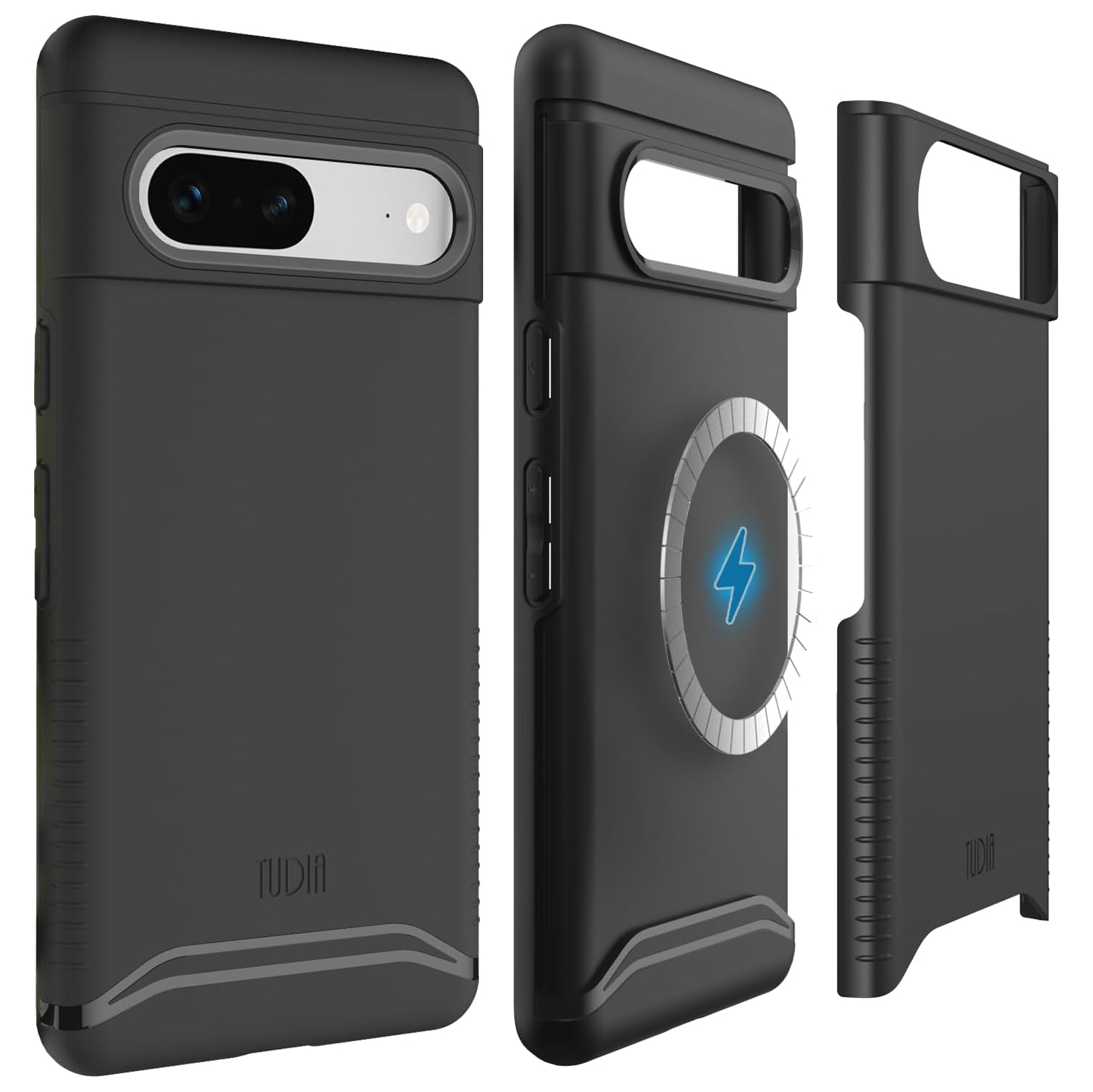 Étui Merge de TUDIA compatible avec MagSafe pour Pixel 7 de Google 2022 - Noir mat