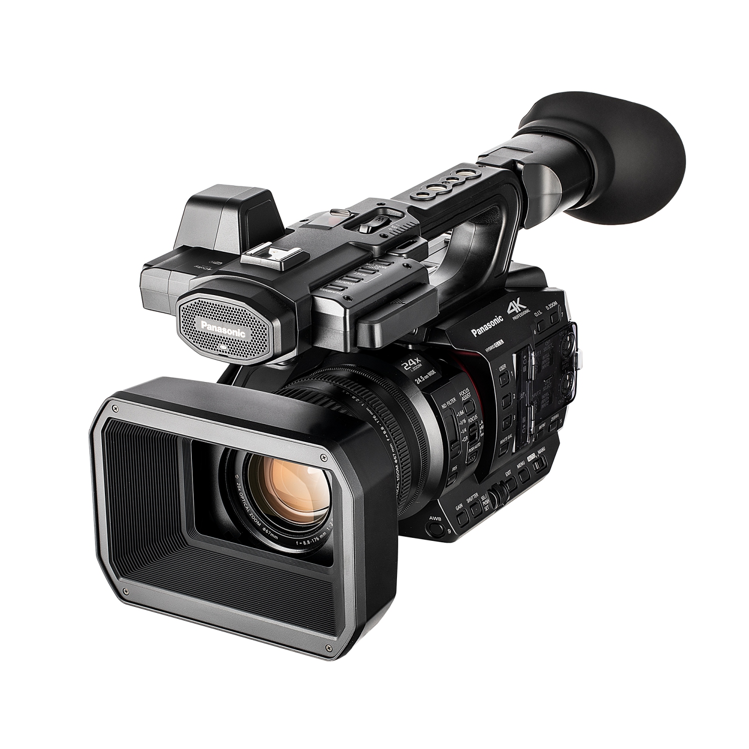 Caméscope professionnel UHD 4K AG-X20ED / HC-X20 de Panasonic avec zoom optique 20x audio XLR + 128&nbsp;Go carte mémoire SDXC