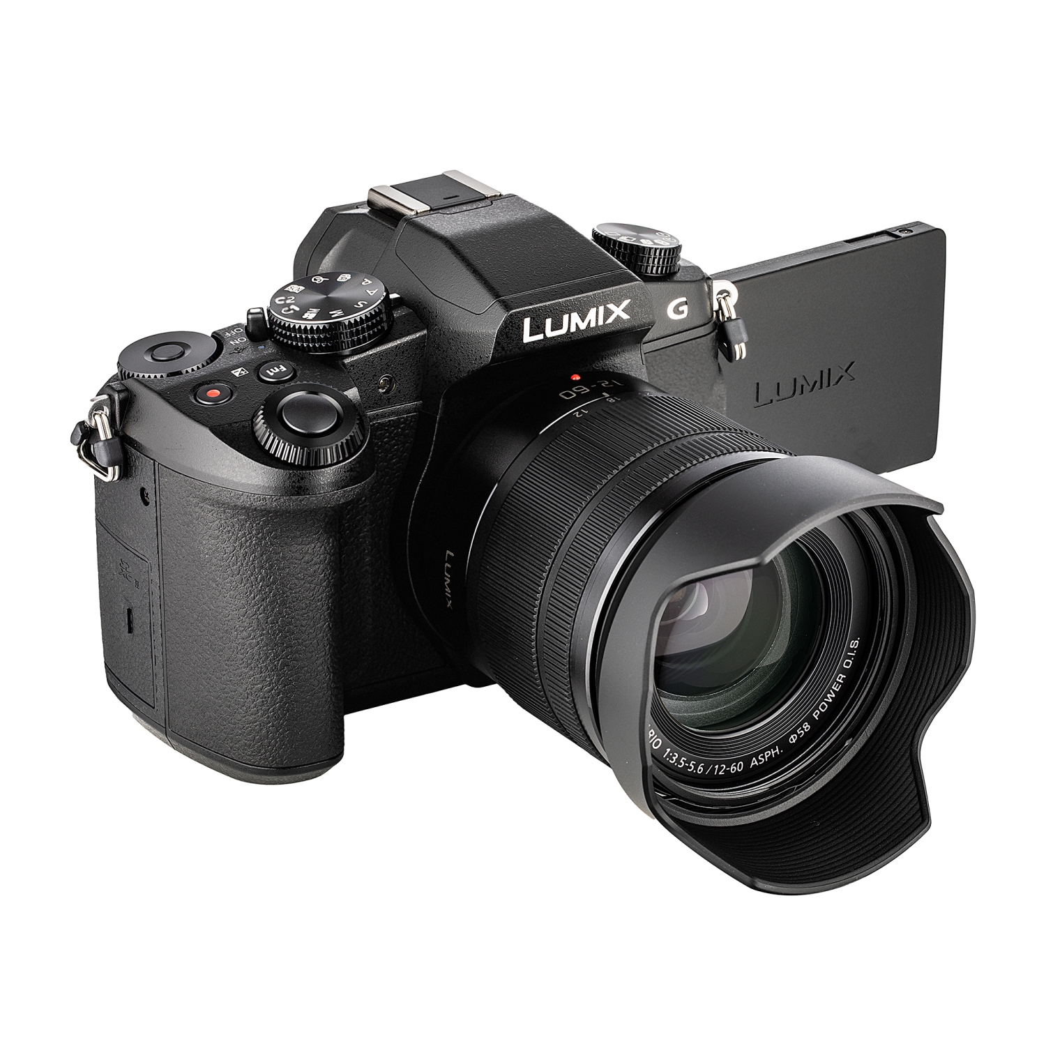 Appareil photo numérique Lumix DMC-G85 de Panasonic avec objectif 12-60 mm, carte mémoire 128 Go