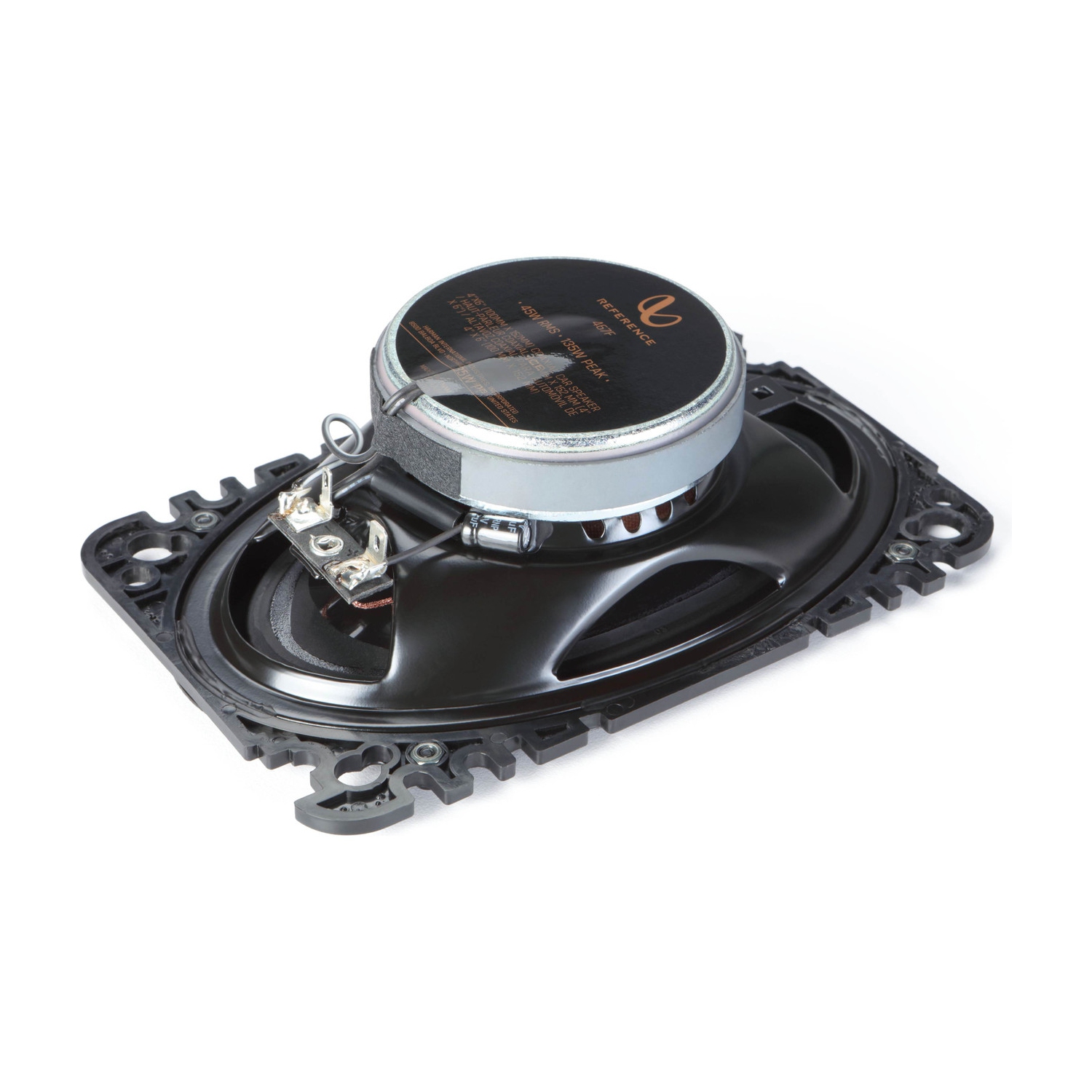 Haut-parleurs d'auto à 2 voies RMS de 4 x 6&nbsp;po Reference REF467F d'Infinity 45&nbsp;W