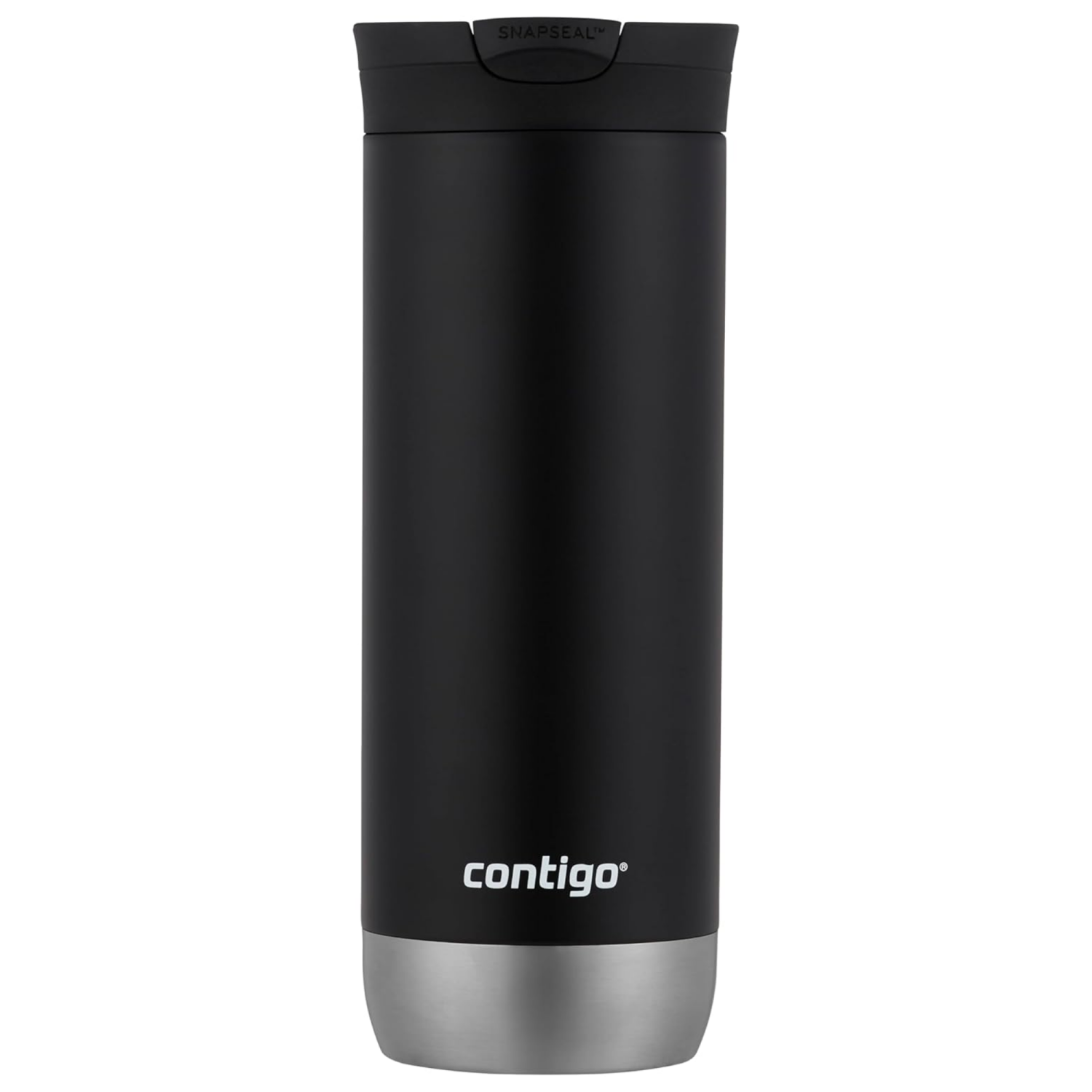 Contigo Huron 2.0 Stainless Steel Travel Mug with Leak-Proof SnapSeal Lid, Vacuum-Insulated Tumbler for Coffee and Tea, Pansy, 16 oz