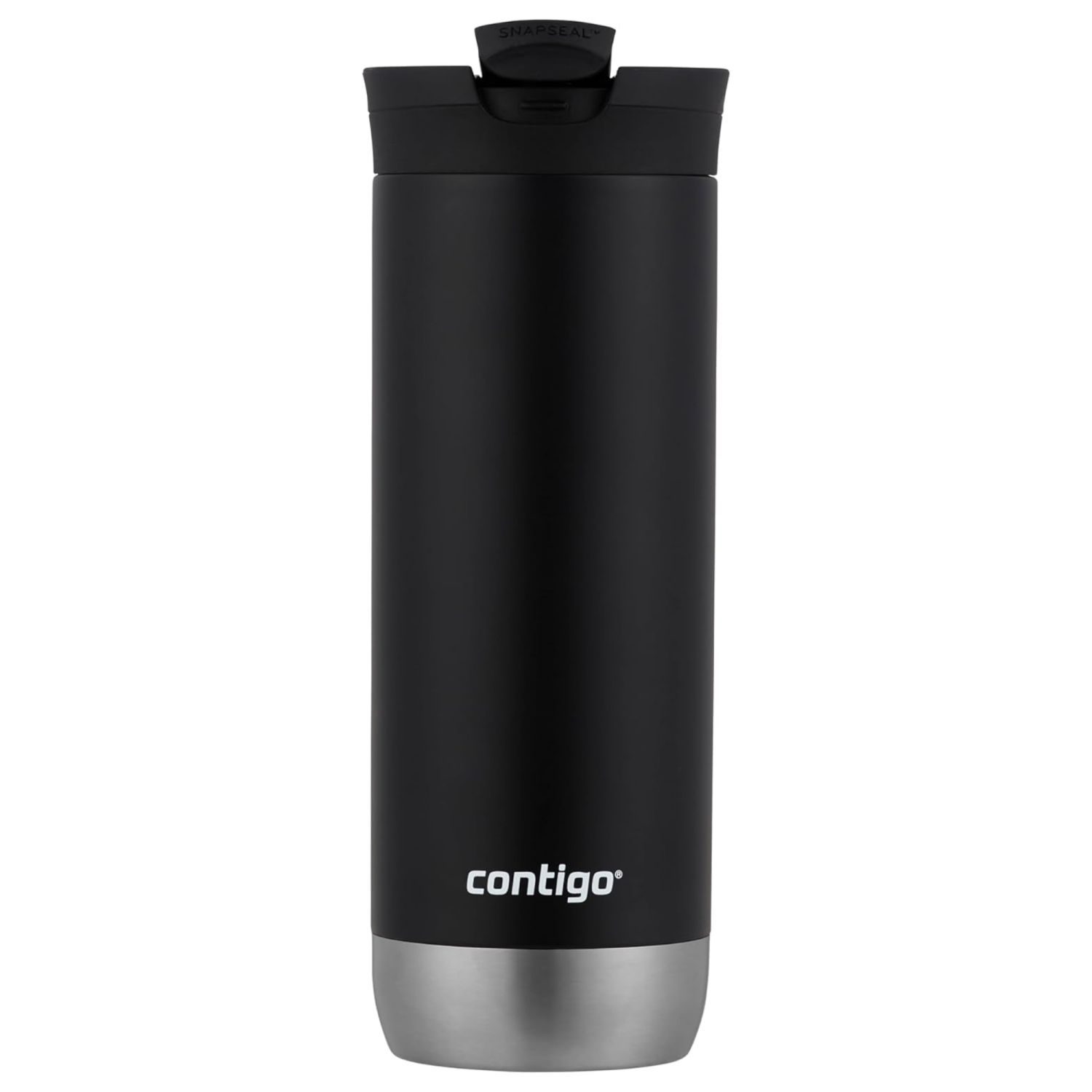 Contigo Huron 2.0 Stainless Steel Travel Mug with Leak-Proof SnapSeal Lid, Vacuum-Insulated Tumbler for Coffee and Tea, Pansy, 16 oz