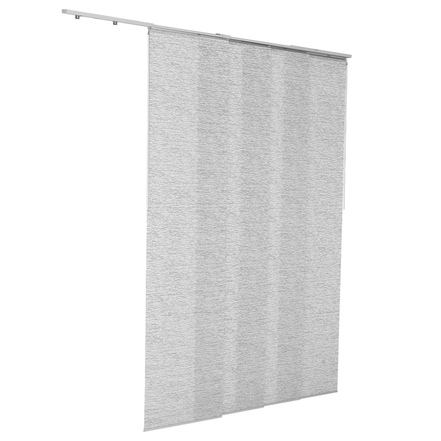VEVOR 45.8 in to 86 in W Panel Track Blinds, Trimmable Panel Curtains Up to 96 in H, Adjustable Vertical Panel Blinds for Sliding Doors, Patio Doors,