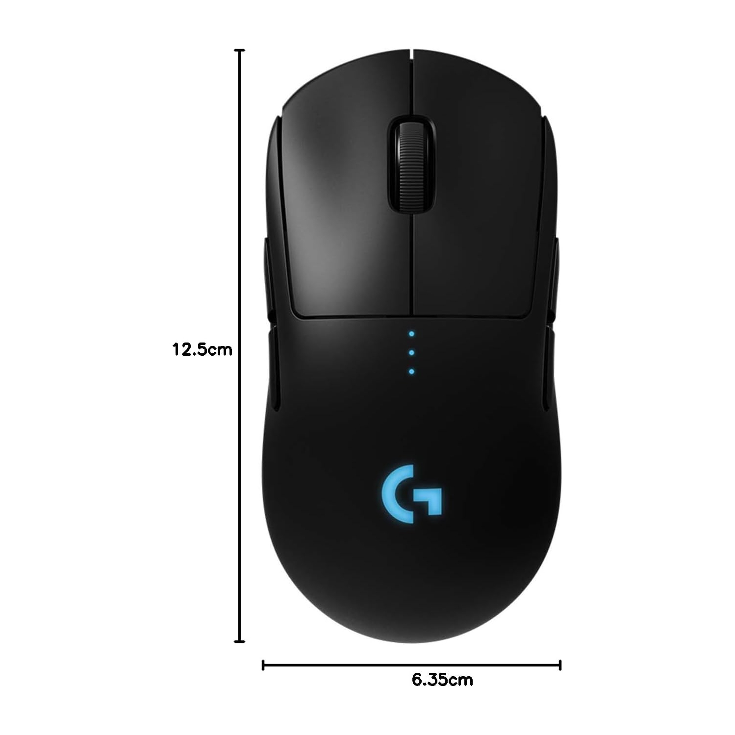 Souris de jeu sans fil G Pro de Logitech avec performance de qualité eSports - Noir