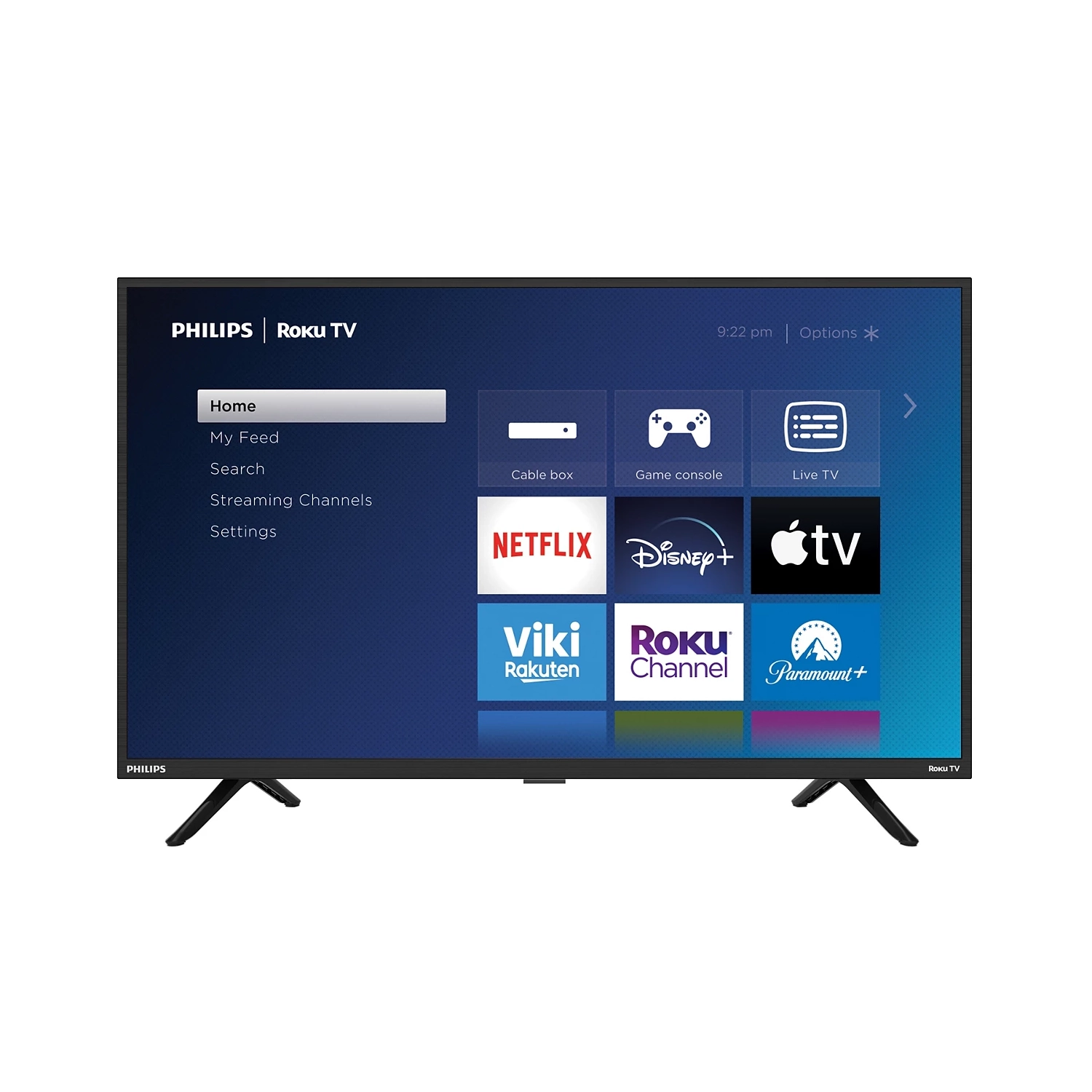 Open box -PHILIPS 32PFL6573/F6 32" 1080p FHD LED Roku Smart TV
