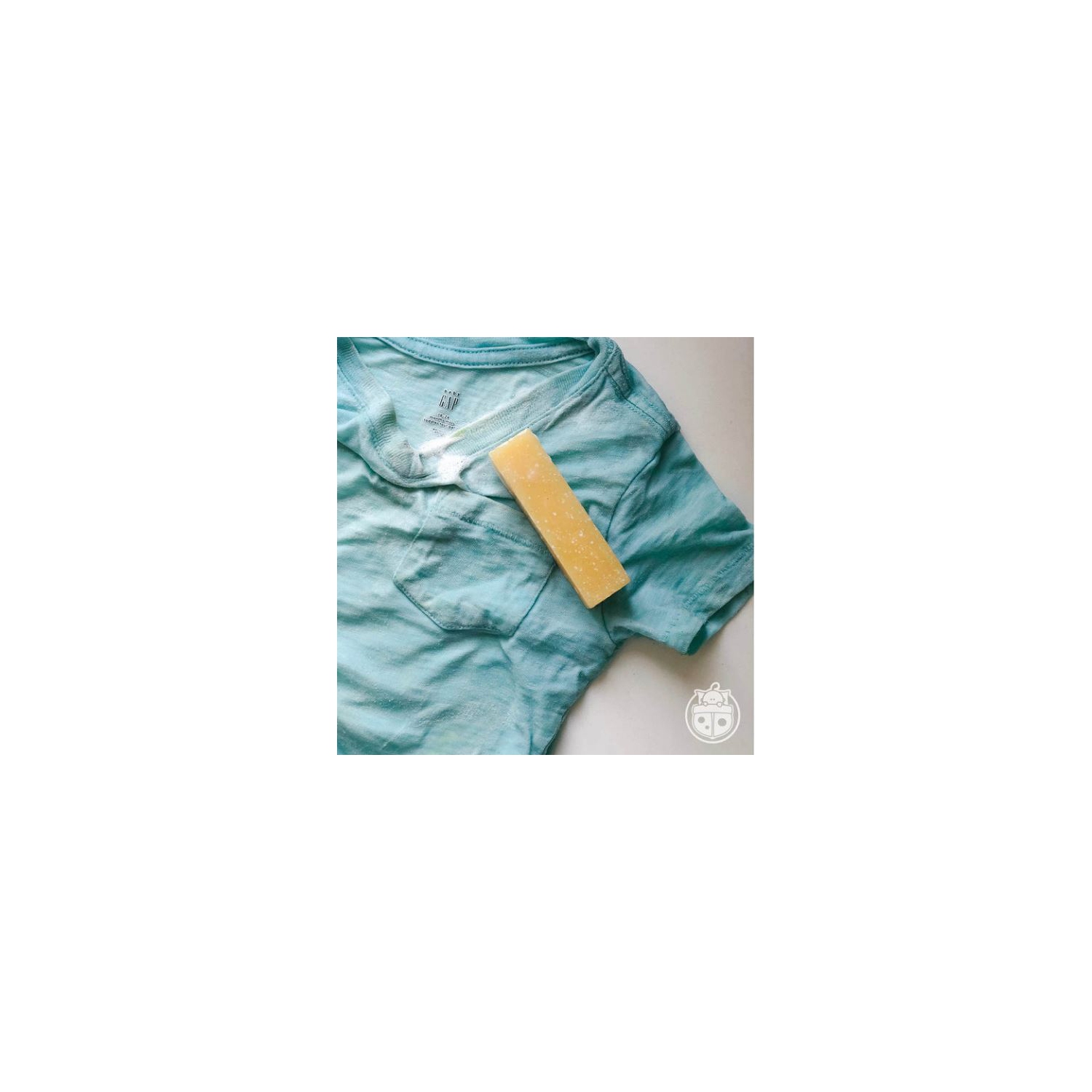 BunchaFarmers, bâton de détachant entièrement naturel biodégradable écologique 100% , jaune