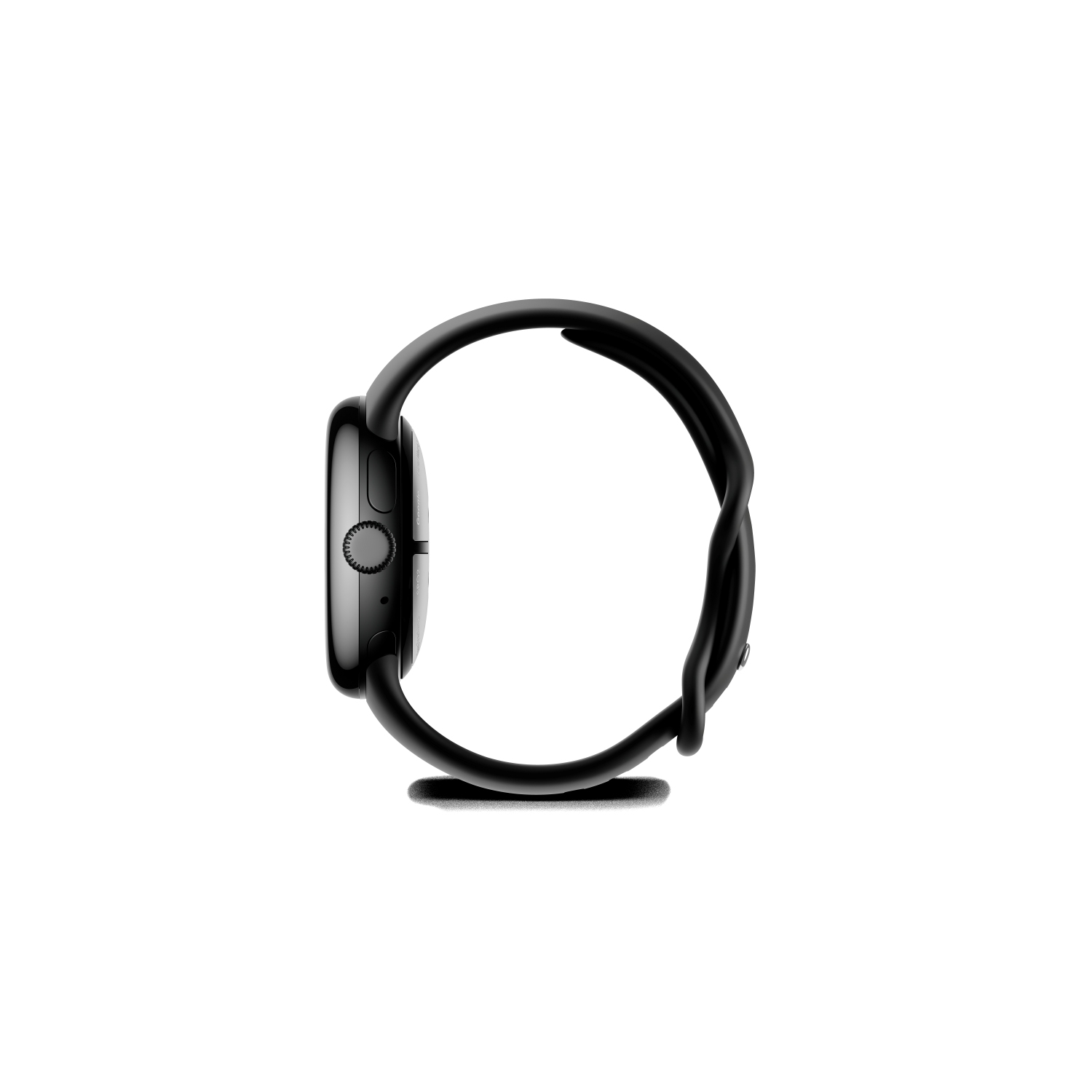 Boîte ouverte - Pixel Watch 2 de Google - Wi-Fi - Boîtier en aluminium noir mat/Bracelet sport obsidienne