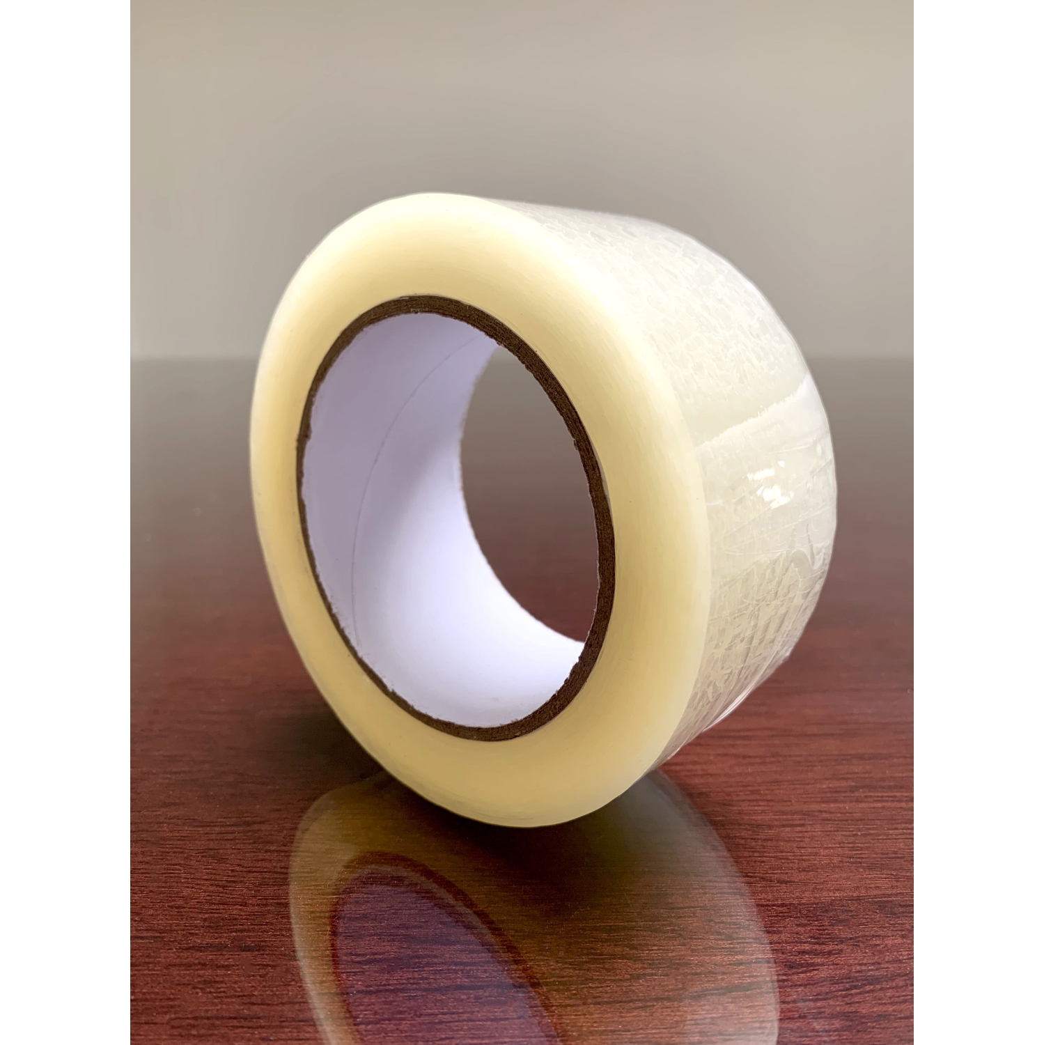 HS Premium Clear Carton Sealing Tape, 1 Box, 1.9" Wide, 2 mil Thick – Strong, Durable Packaging Tape for Shipping & Storage