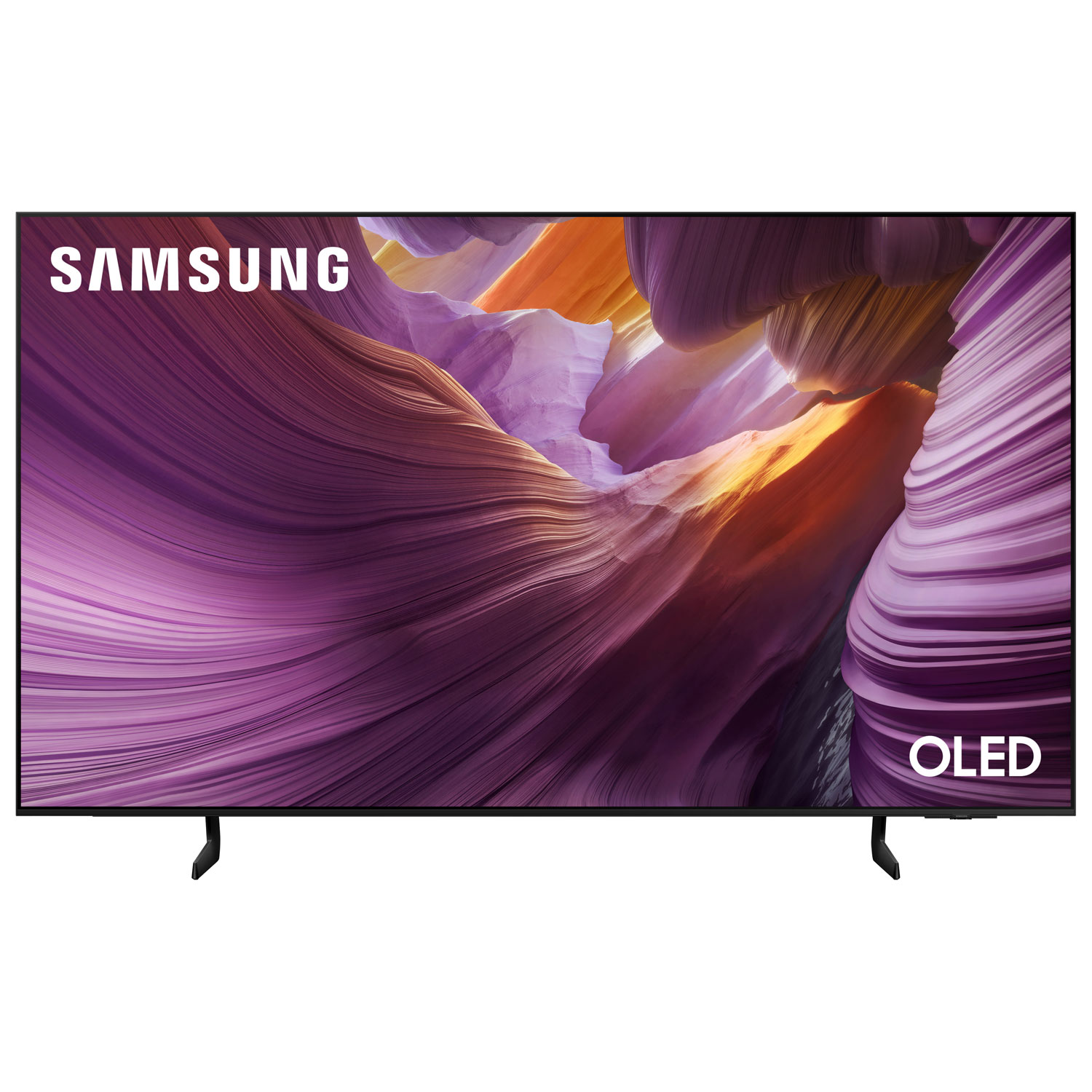 Téléviseur intelligent Tizen DELO HDR UHD 4K de 55 po série S84F de Samsung - 2025 - Exclusivité Best Buy