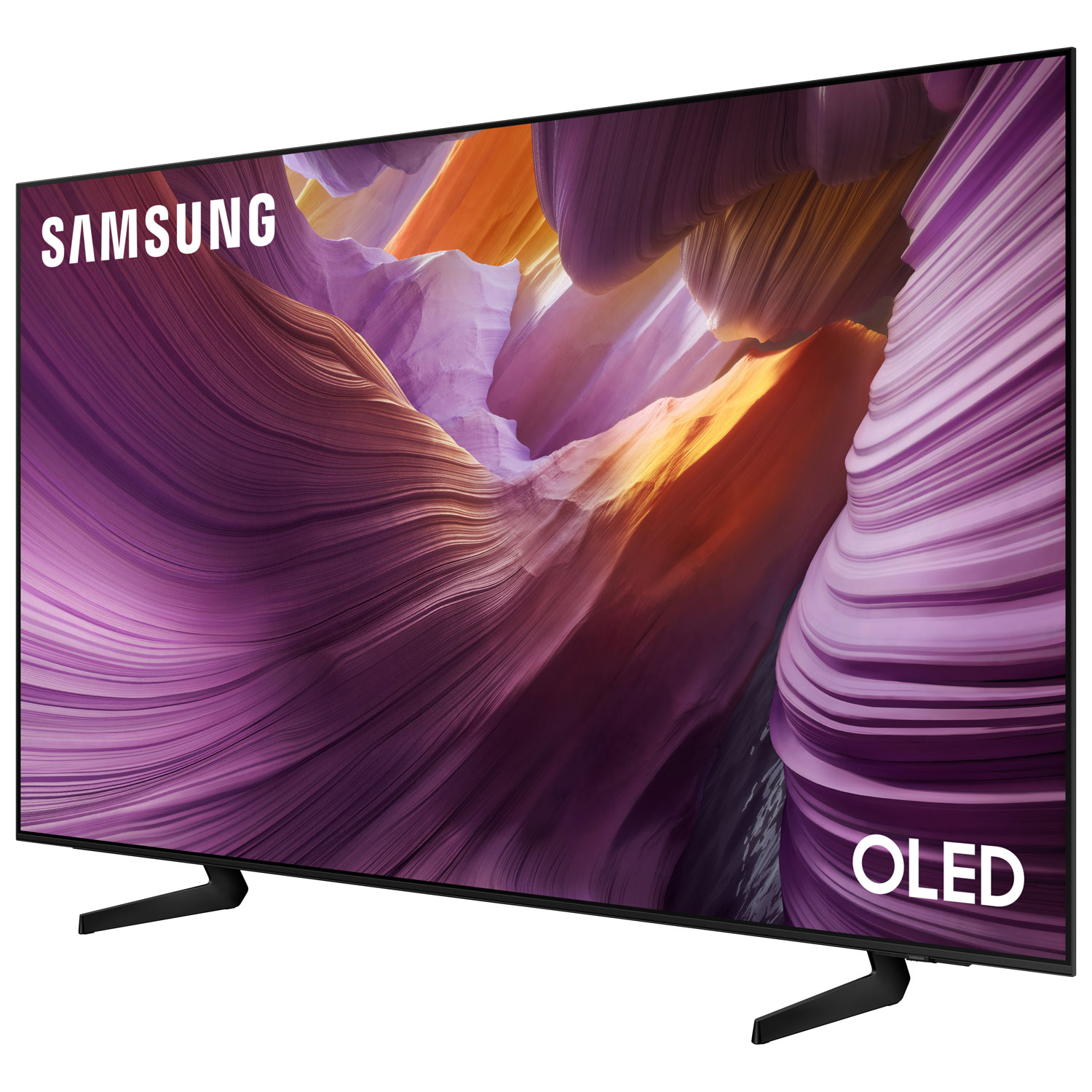 Téléviseur intelligent Tizen DELO HDR UHD 4K de 55 po série S84F de Samsung - 2025 - Exclusivité Best Buy