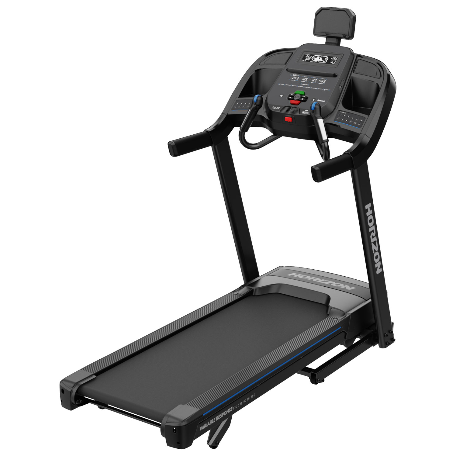 Tapis roulant repliable 7.0AT d'Horizon Fitness - Abonnement gratuit de 2 mois à JRNY*
