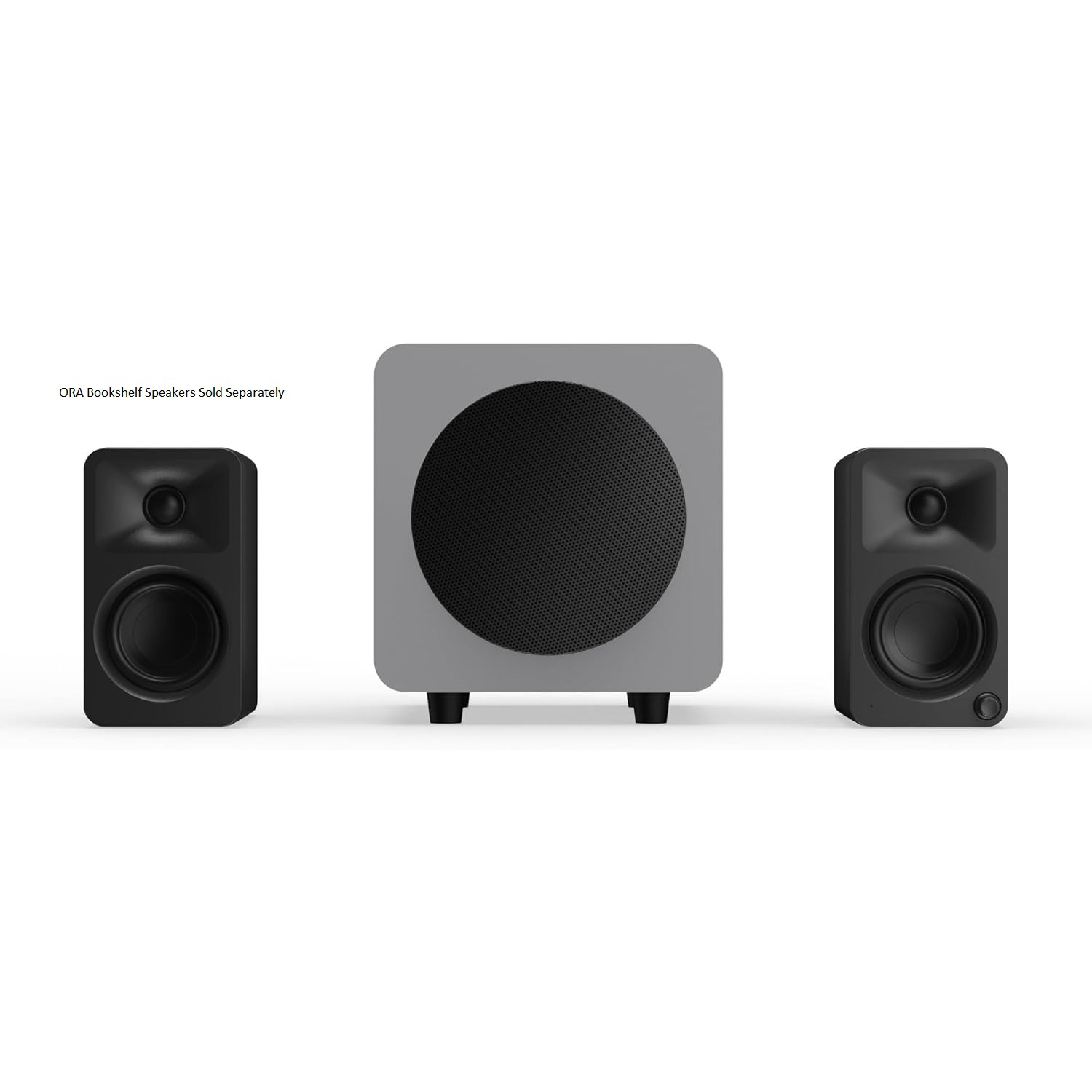 Haut-parleur d'extrêmes graves amplifié scellé SUB6 de Kanto | Puissance de crête 200&nbsp;W | Haut-parleur de graves de 6&nbsp;po | Basses rapides