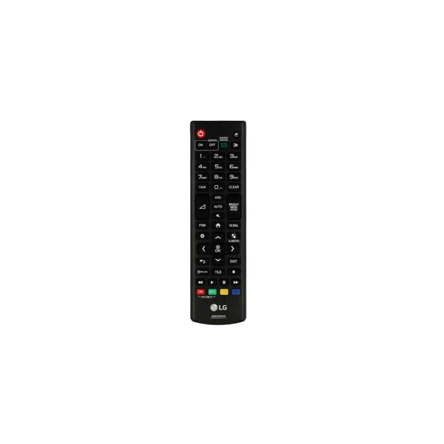 Refurbished LG Television Remote Control Assembly AKB75095395