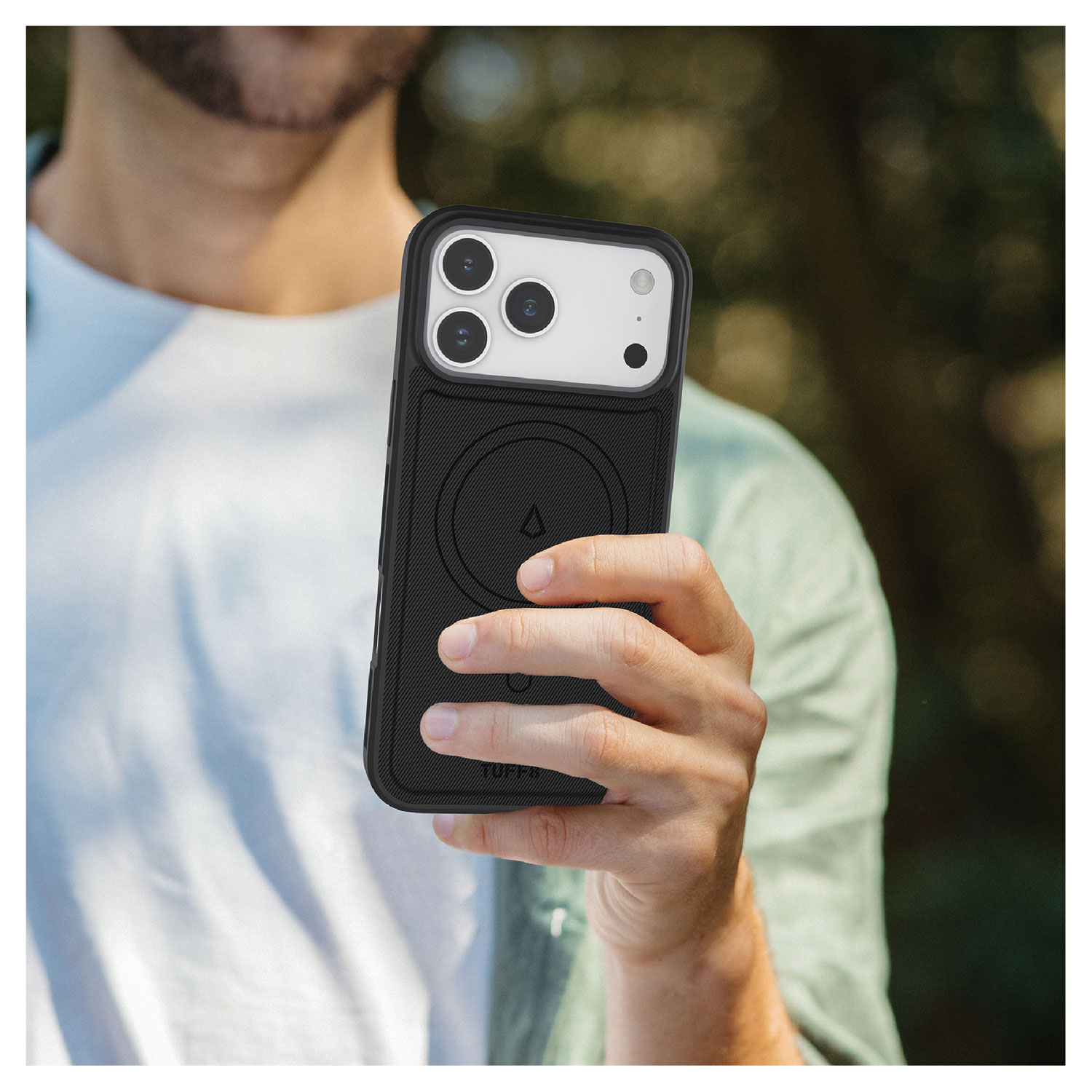 LBT 2-in-1 Switch Wallet Case with MagSafe for iPhone 17 Pro - Black