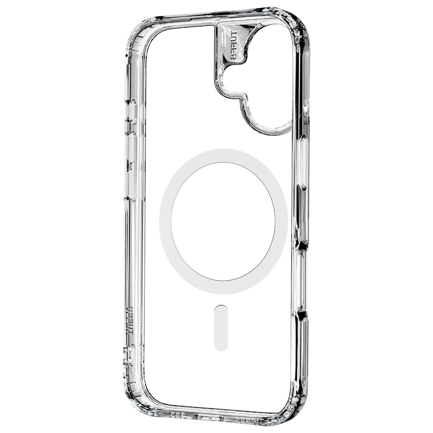 Étui rigide ajusté TUFF8 avec MagSafe pour iPhone 17 - Transparent