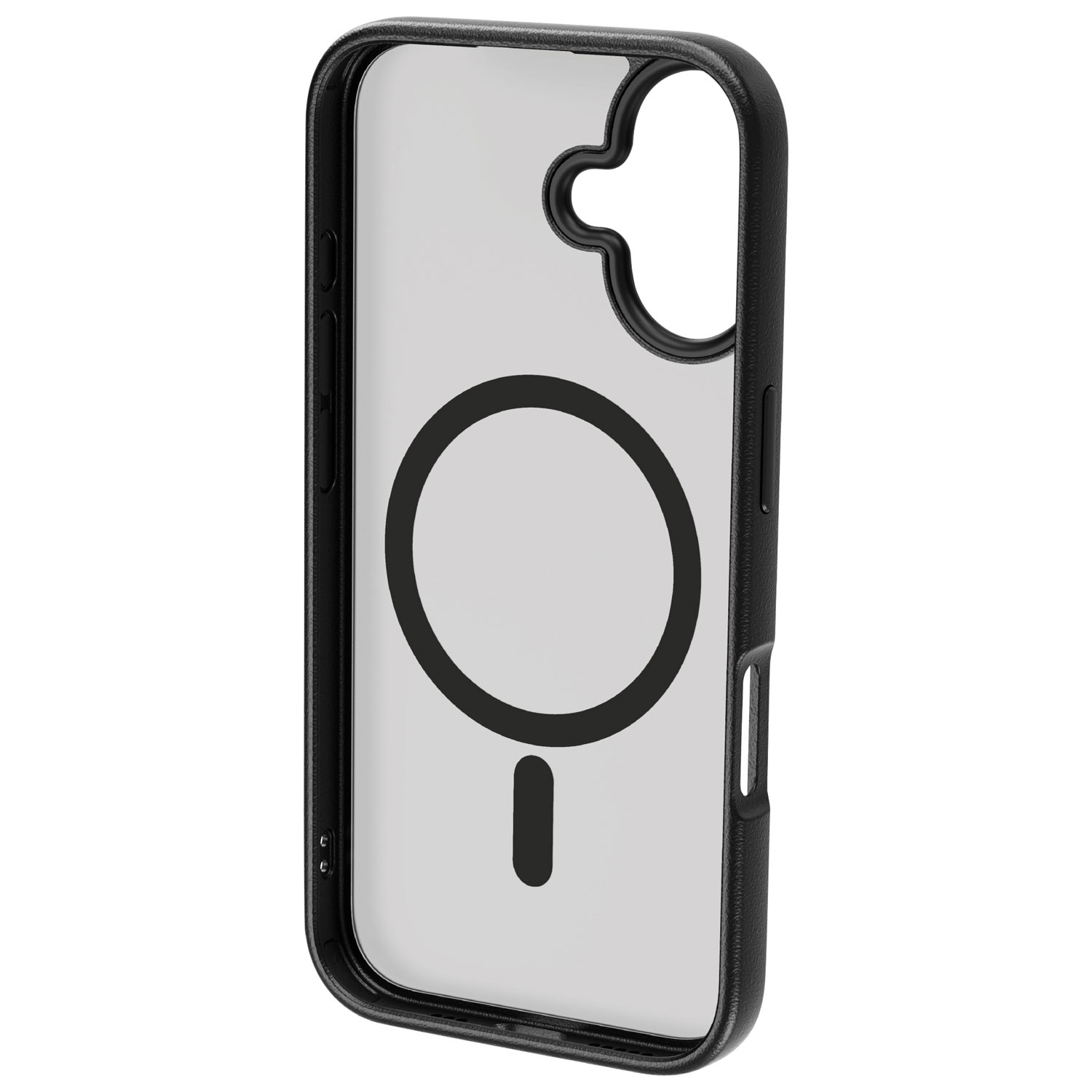 Étui souple ajusté GlideGuard de TUFF8 avec MagSafe pour iPhone 17 - Noir fumé