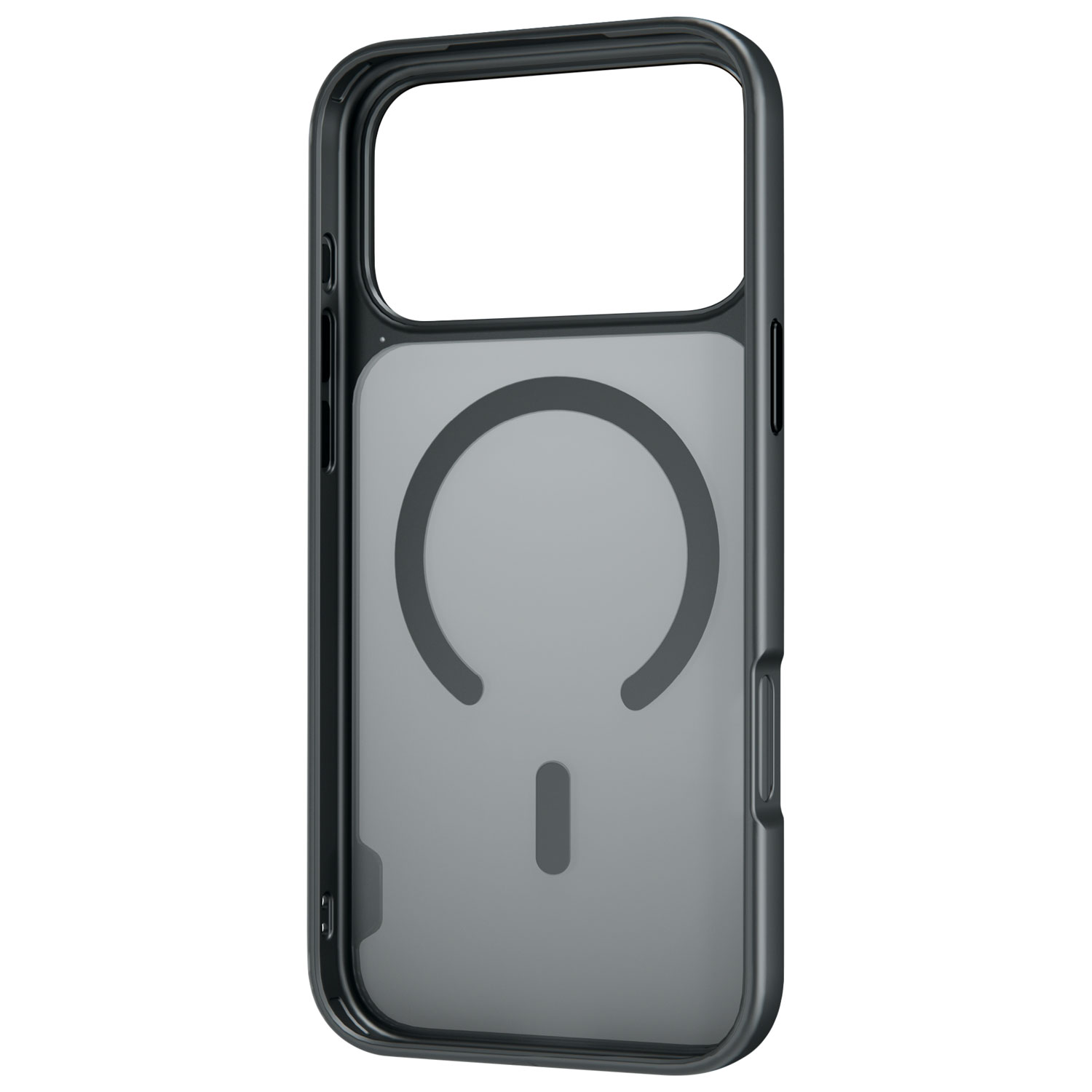 Étui souple ajusté GlideGuard de TUFF8 avec MagSafe pour iPhone 17 Pro Max - Noir fumé