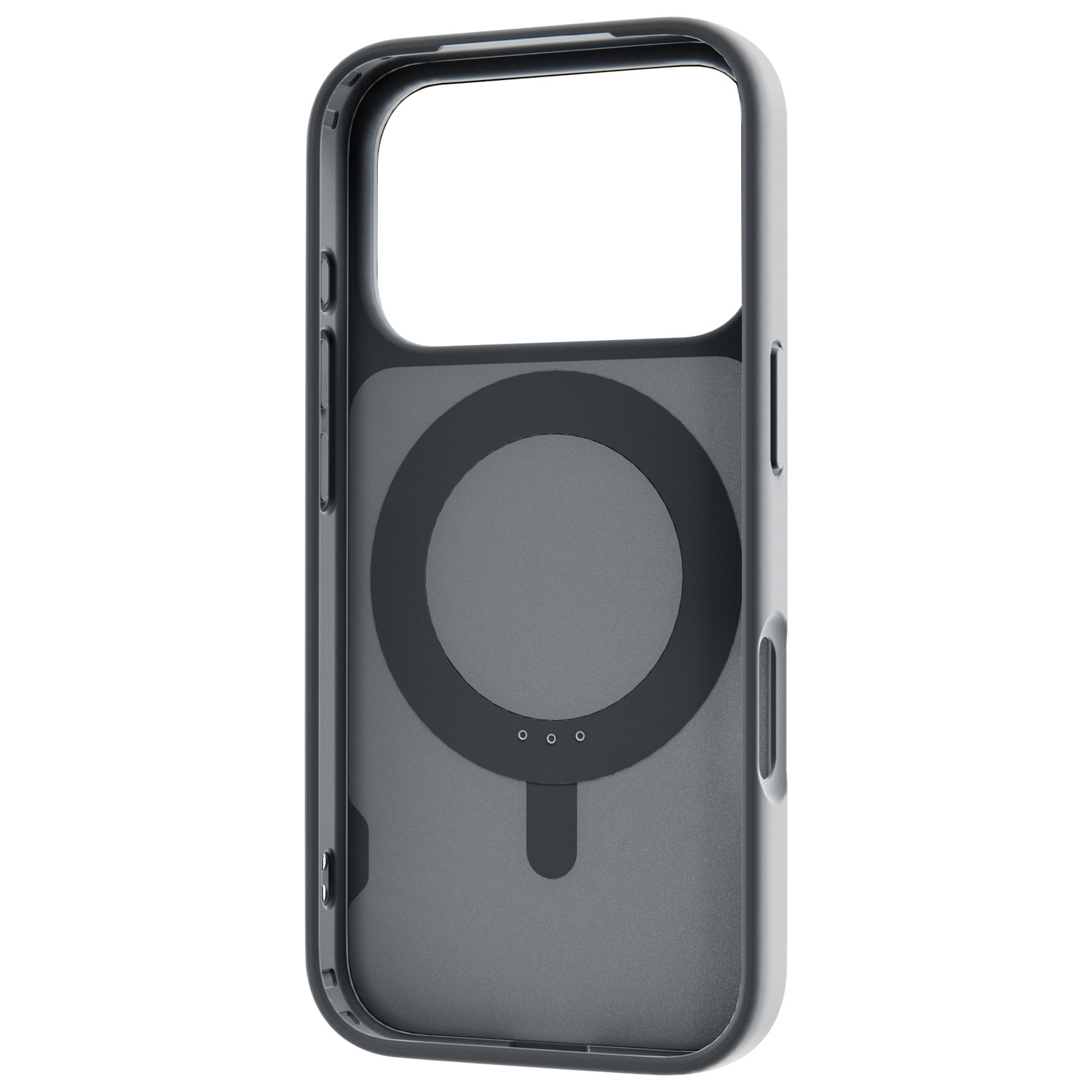 TUFF8 Glide 360 Fitted Hard Shell Case with MagSafe for iPhone 17 Pro - Smoke Black