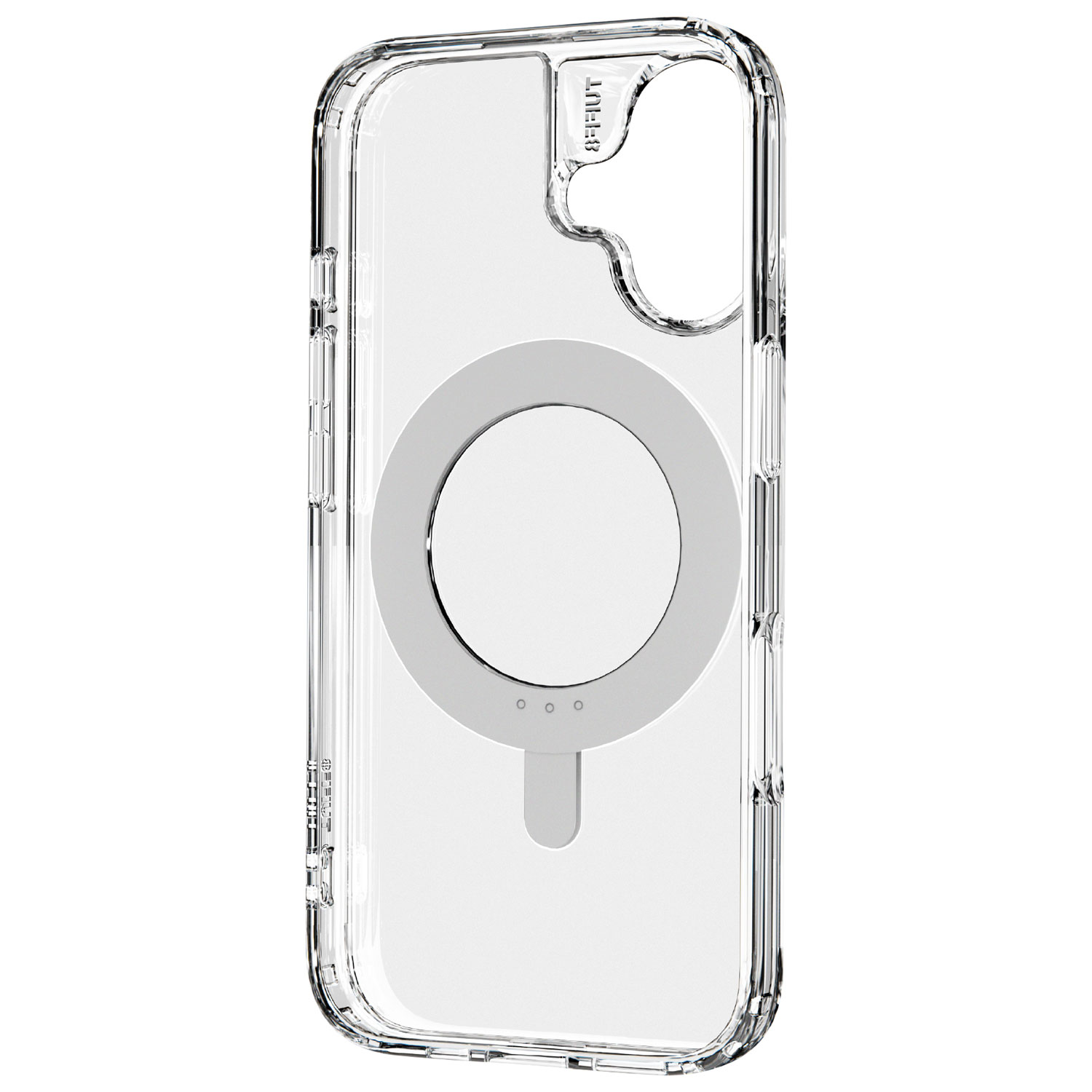 Étui rigide ajusté Glide 360 de TUFF8 avec MagSafe pour iPhone 17 - Transparent