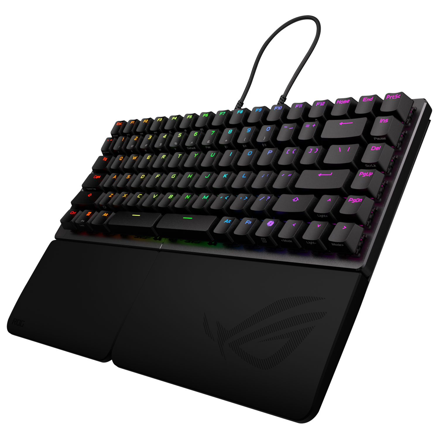 Clavier de jeu divisé à 75 % Bluetooth M703 ROG Falcata d'ASUS - Noir