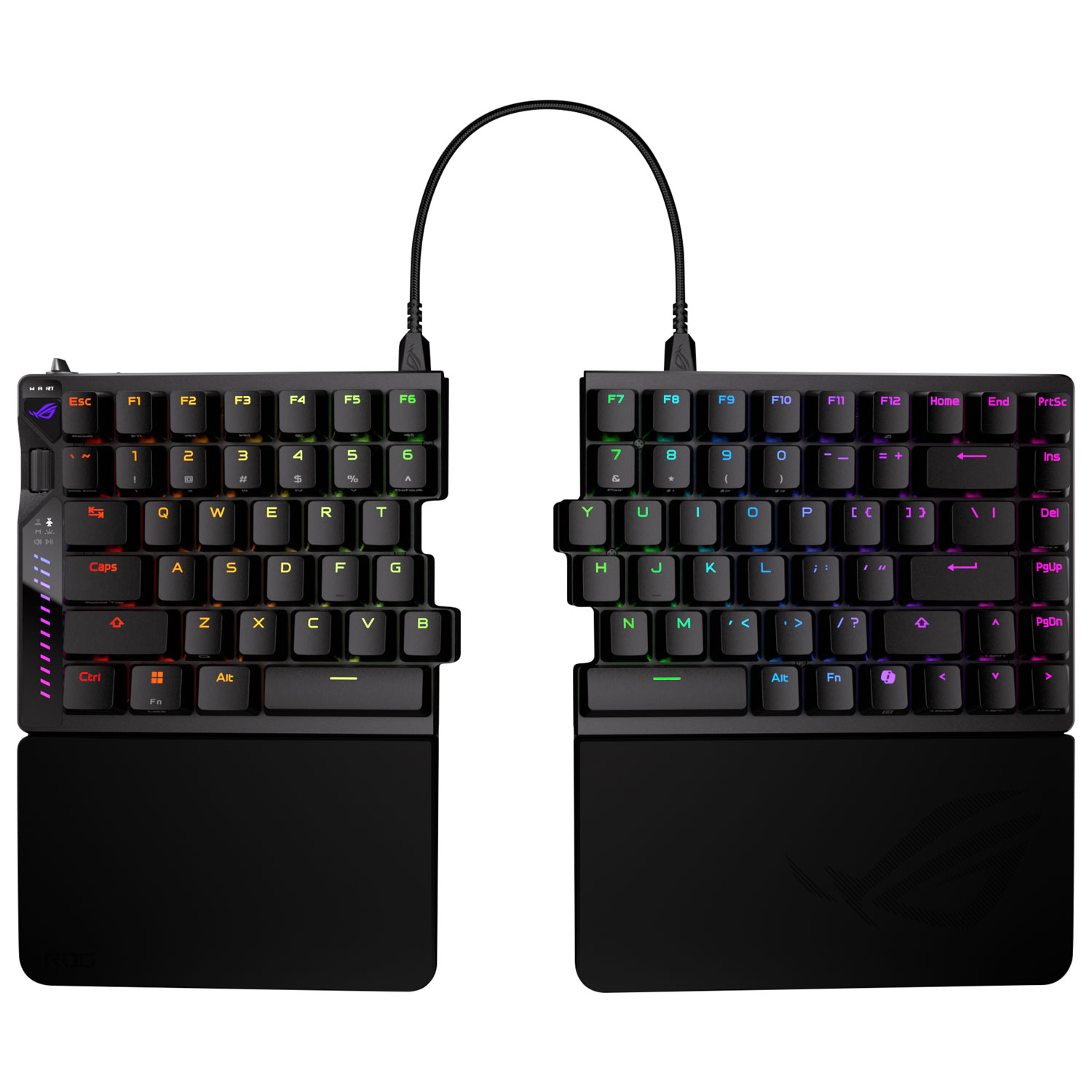 Clavier de jeu divisé à 75 % Bluetooth M703 ROG Falcata d'ASUS - Noir