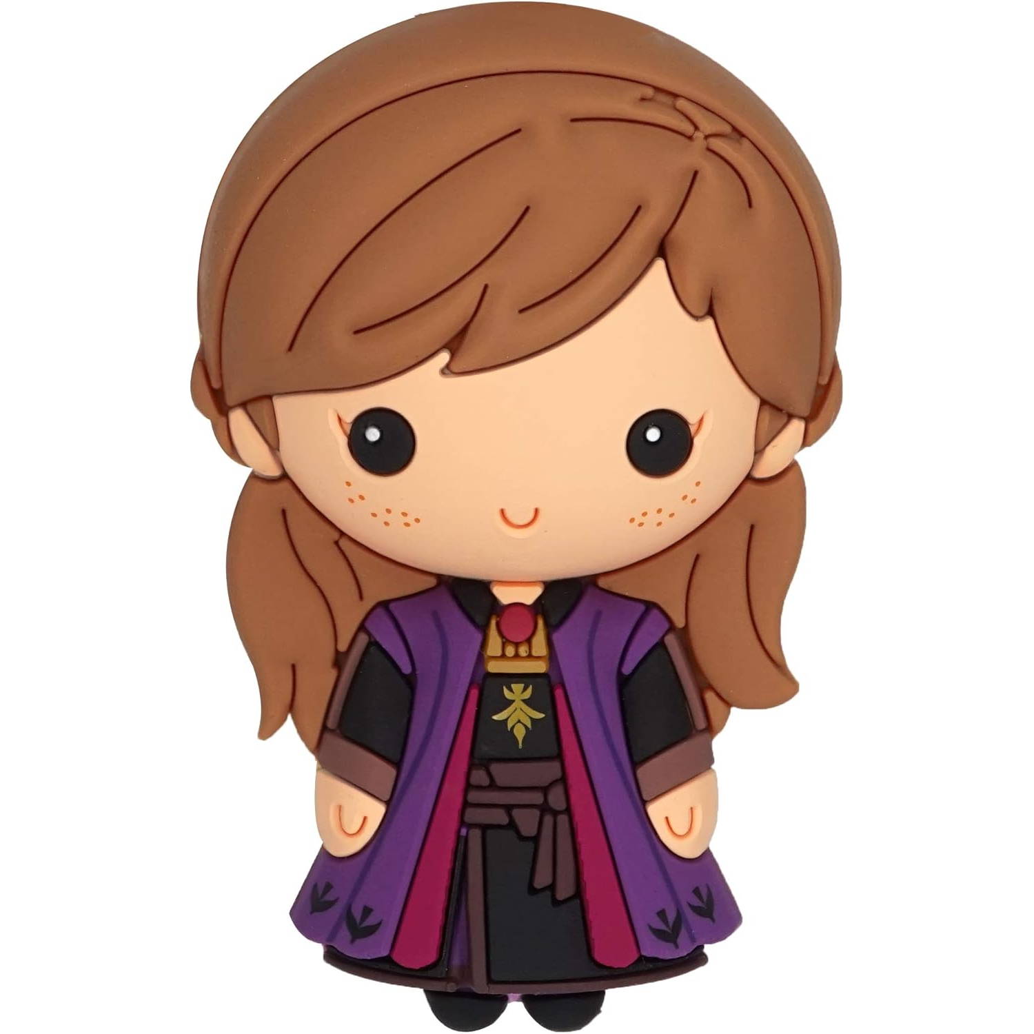Frozen 2 - Anna in Purple Dress 3D Foam Magnet