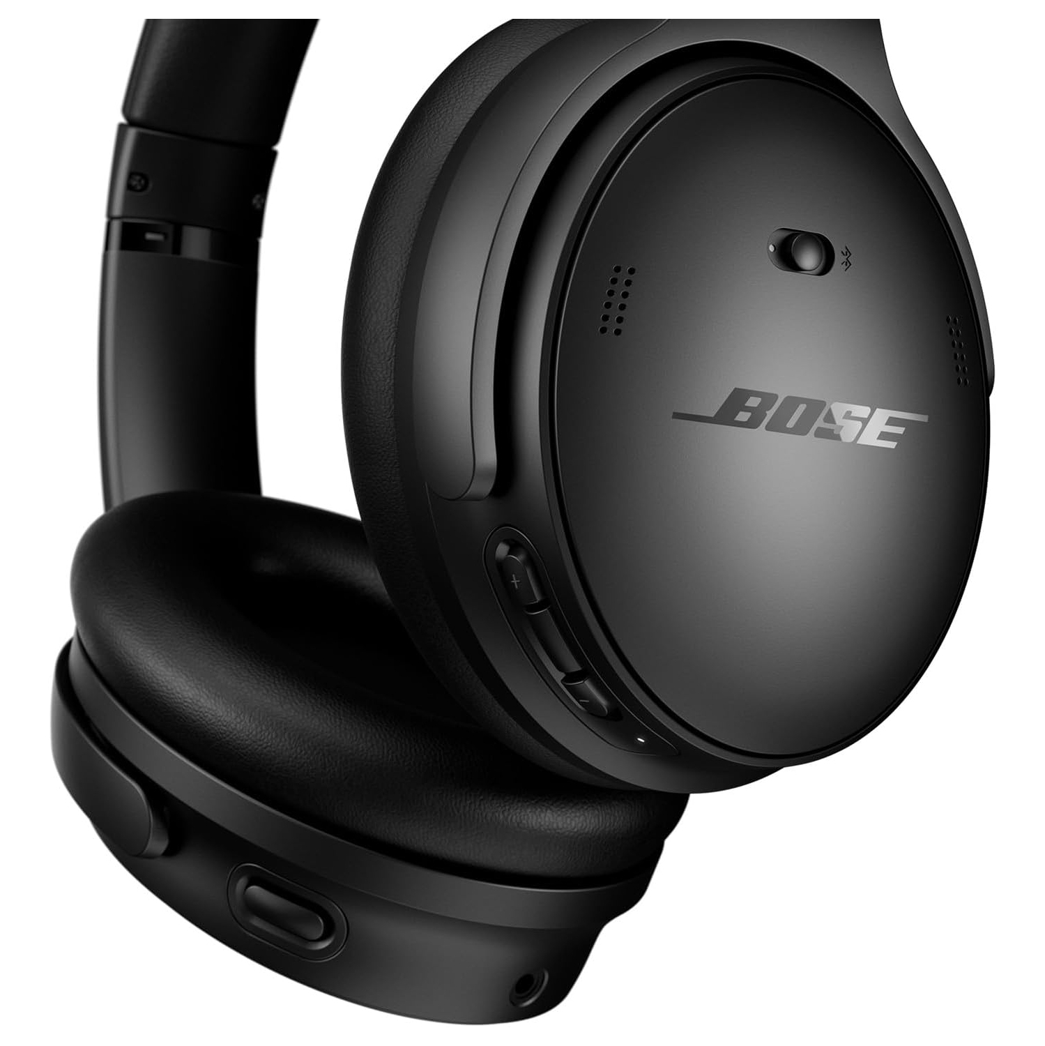 Casque d'écoute sans fil suppression bruit QuietComfort Bose, casque Bluetooth, autonomie jusqu'à 24 heures, noir - BO