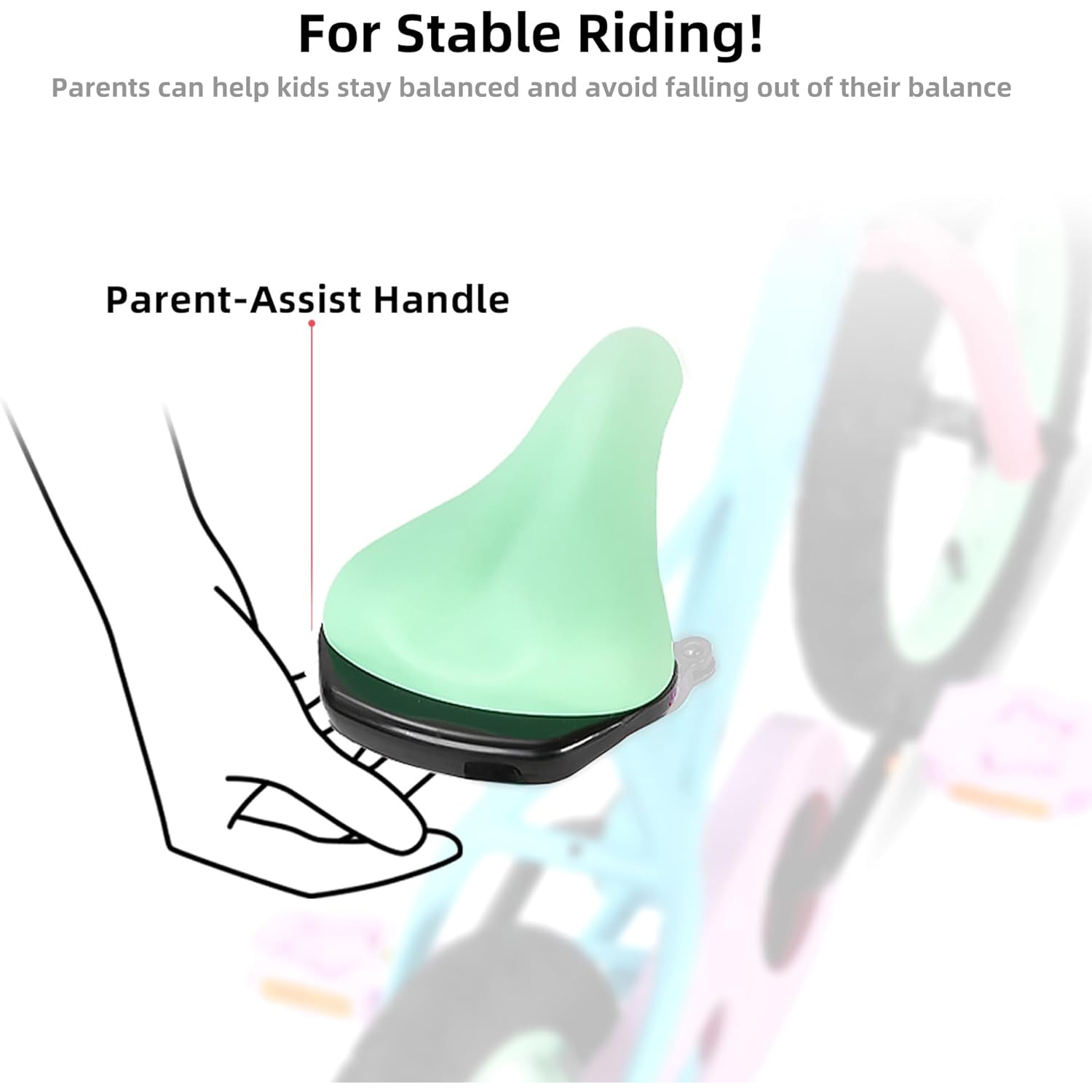 Vélo JOYSTAR pour enfants de 16&nbsp;po pour filles de 2-7 ans, vélo pour jeune fille avec roues d'entraînement, vélos arc-en-ciel, vélo pour