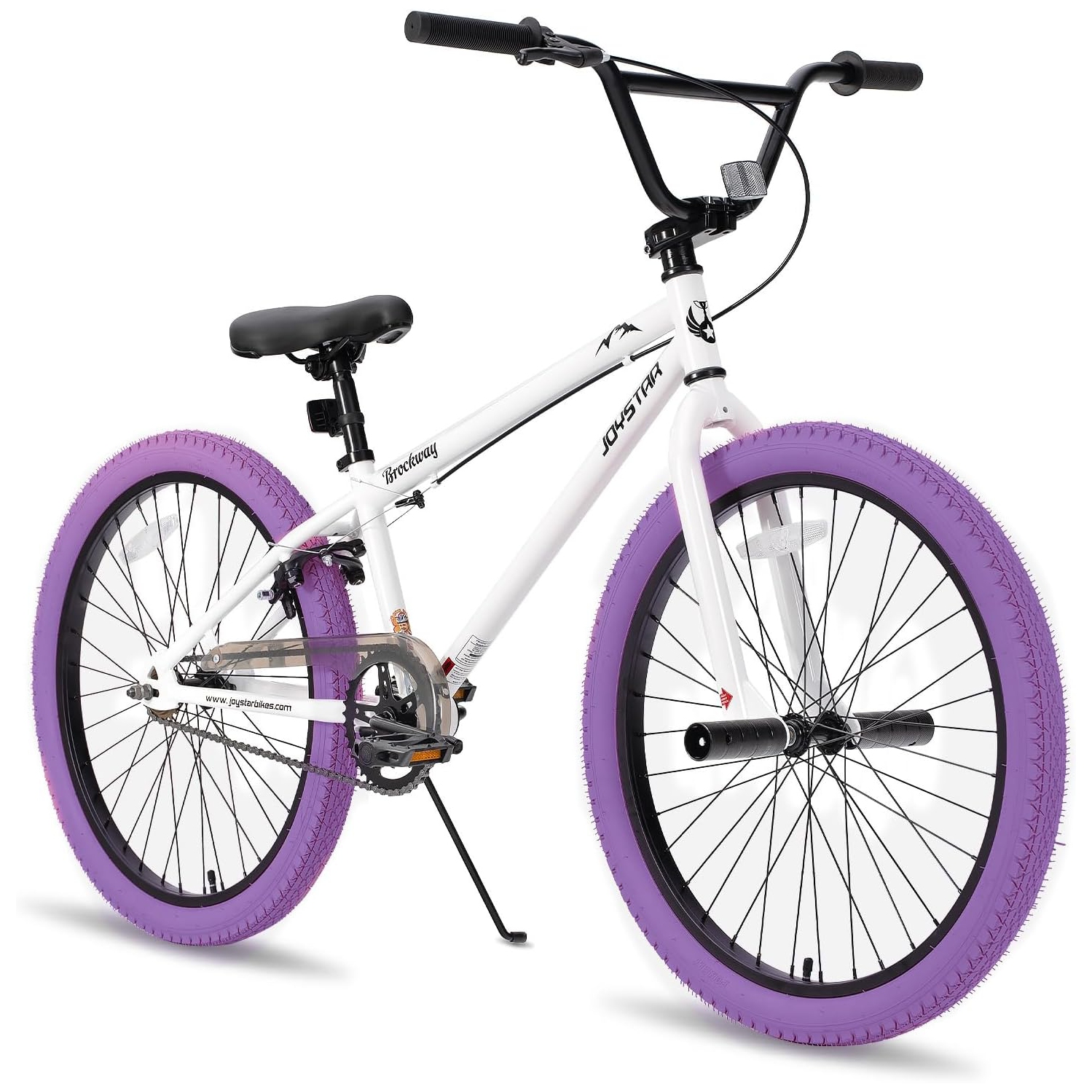 Vélos BMX pour enfants Freestyle de JOYSTAR Brockway, 24&nbsp;po, pour enfants, garçons de 6-14 ans, filles et cyclistes pour débutants, 2 chevilles,