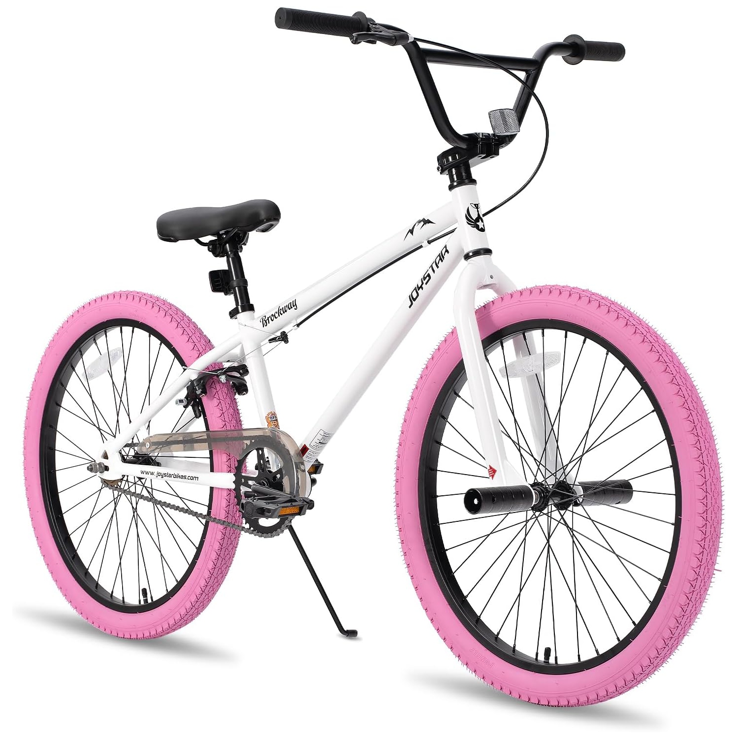 Vélos BMX pour enfants Freestyle de JOYSTAR Brockway, 24&nbsp;po, pour enfants, garçons de 6-14 ans, filles et cyclistes pour débutants, 2 chevilles,