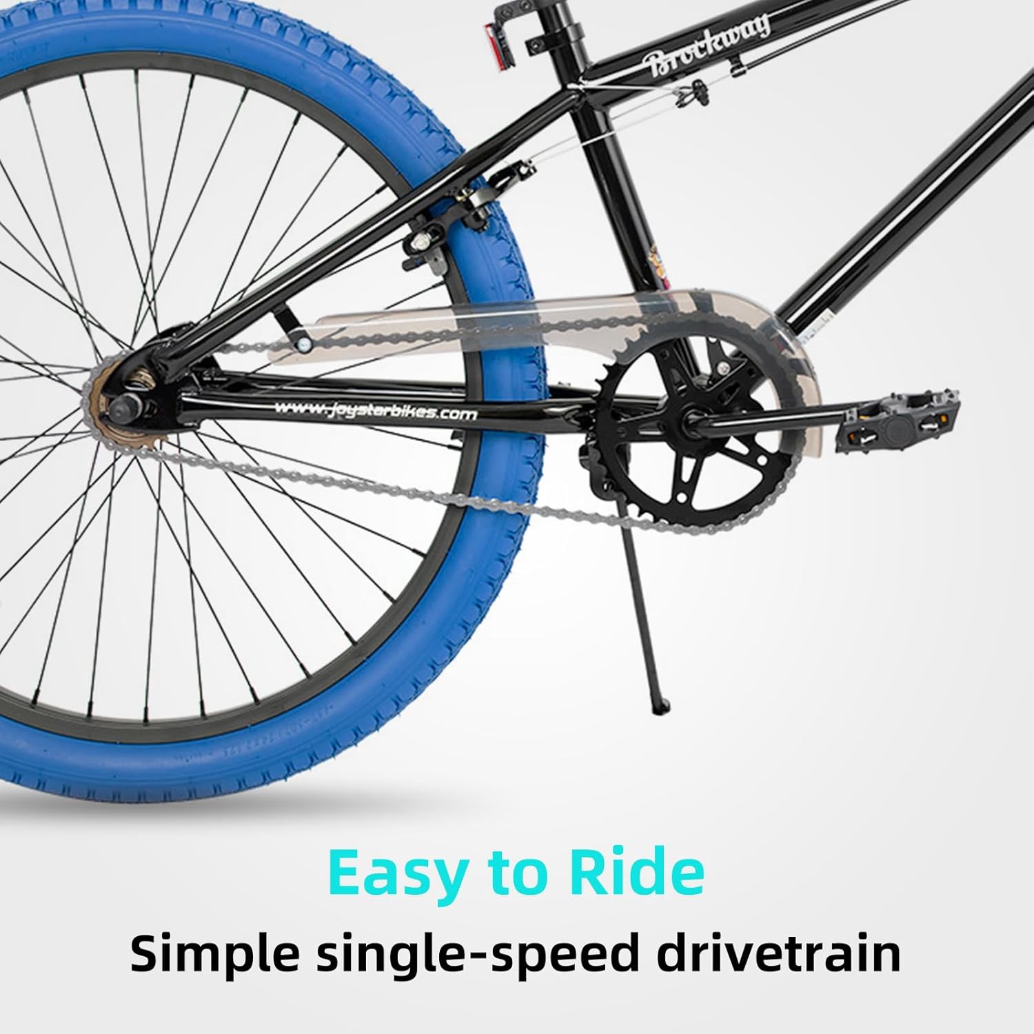 Vélos BMX pour enfants Freestyle de JOYSTAR Brockway, 20&nbsp;po, pour enfants, garçons de 6-14 ans, filles et cyclistes pour débutants, 2 chevilles