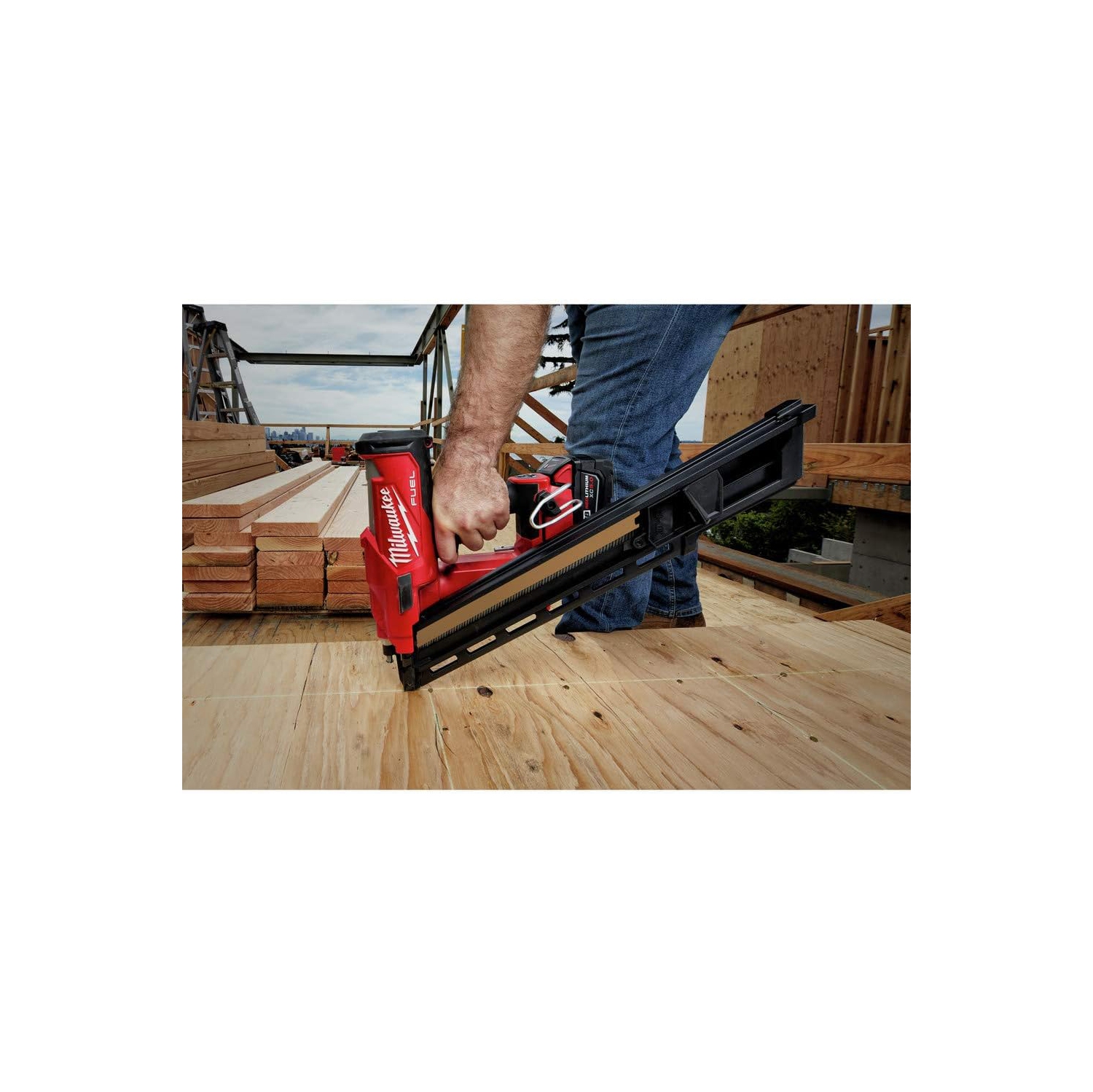 Milwaukee Electric - M18 Fuel? 30 Degree FRAMING Nailer KIT