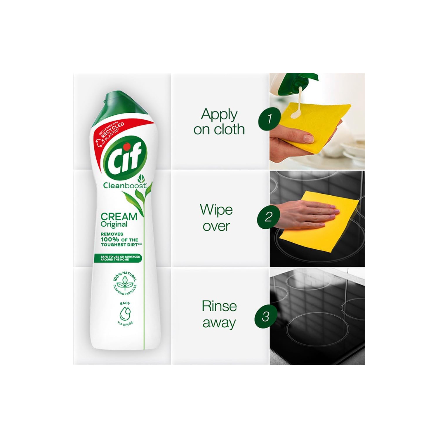 Cif , Krem Cleanser 750 ml, blanc