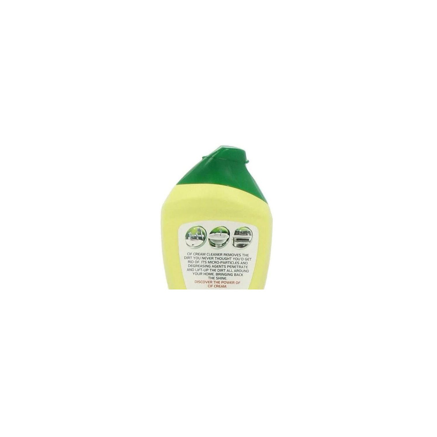 Cif, Lemon Scented Cream Cleaner 750ml, Yellow