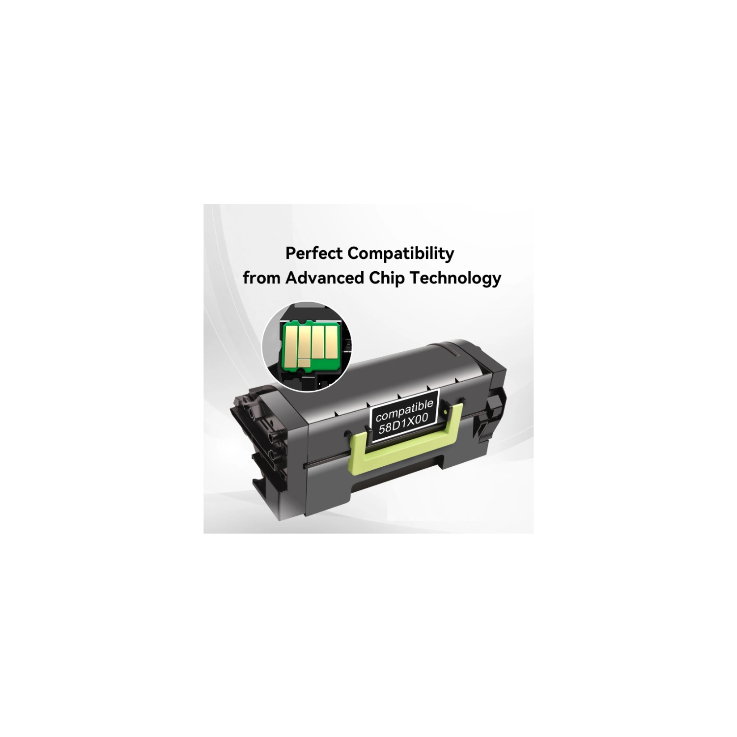 Lexmark 58D1X00 Extra High Yield Remanufactured Toner Cartridge Black for MS725, MS823, MS824, MS825, MS826, MX721, MX722, MX725, MX822, MX824, MX826