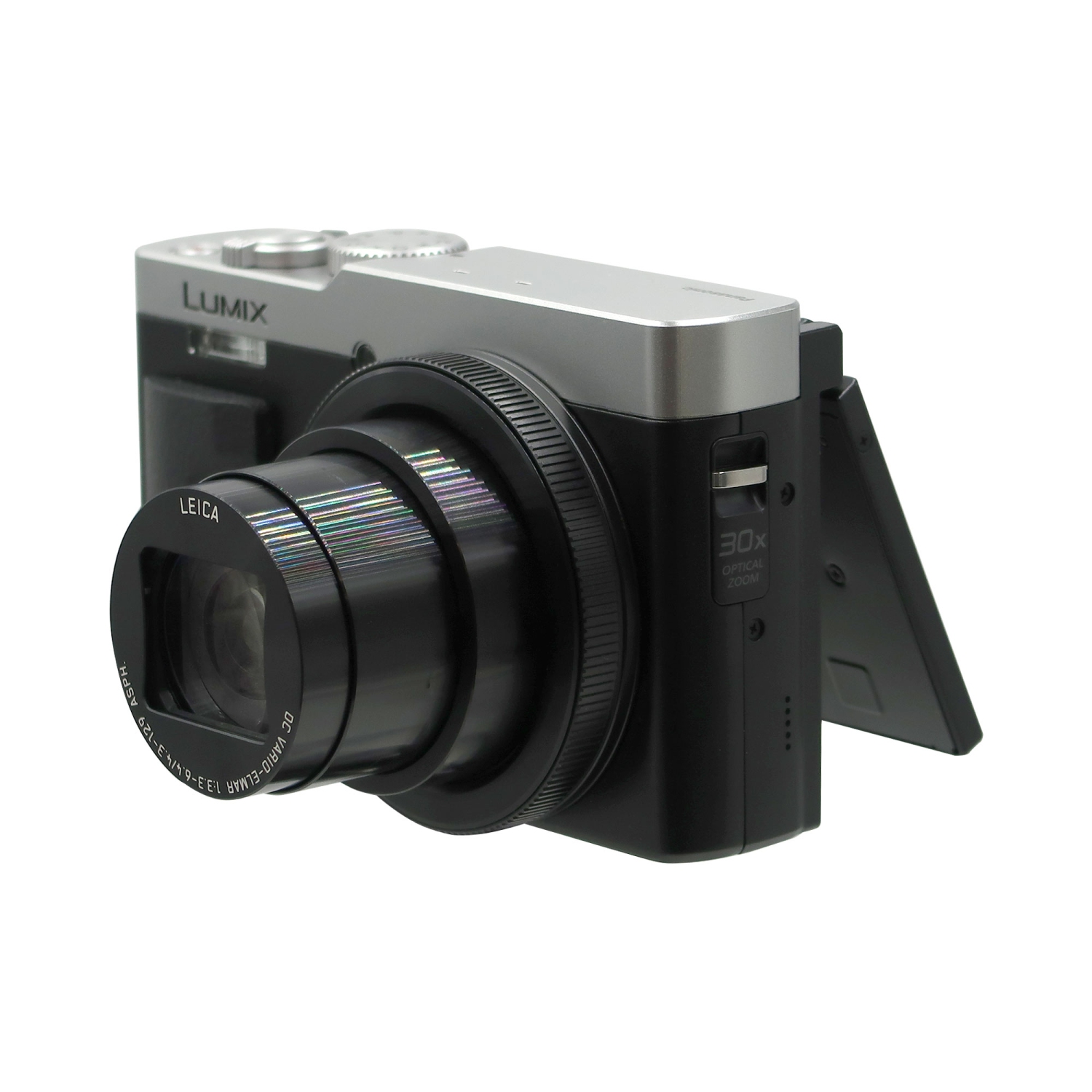 Ensemble appareil photo numérique Lumix ZS99 à zoom optique 30x de Panasonic - Argenté