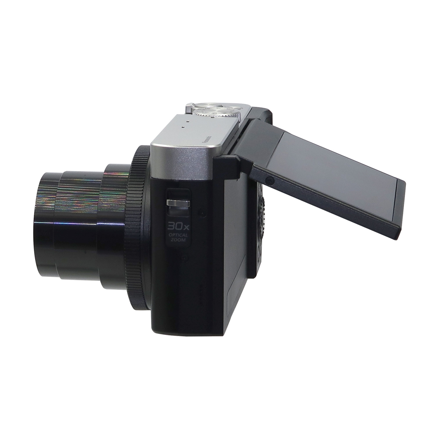 Ensemble appareil photo numérique Lumix ZS99 à zoom optique 30x de Panasonic - Argenté