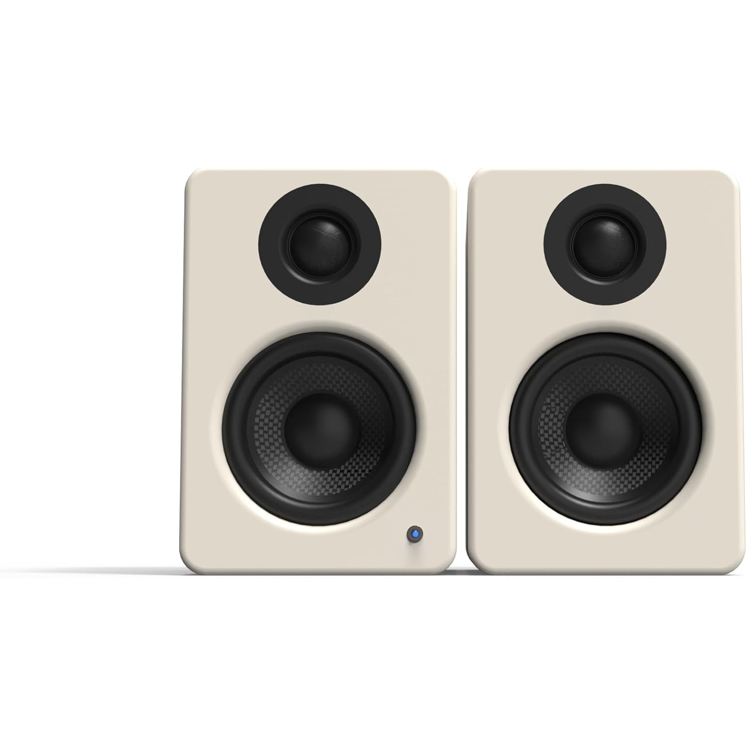 Haut-parleurs de bureau alimentés YU2 de Kanto | Transducteurs de 3 po Haut-parleur d'aigus à dôme en soie de 3⁄4 po | 50 W RMS | CNA