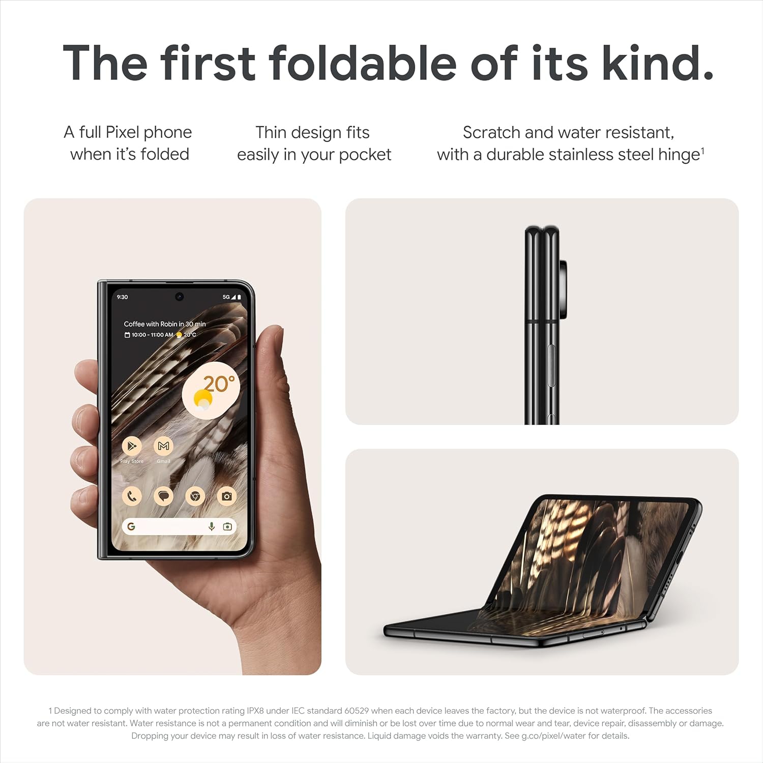 Google Pixel Fold （256GB） Google Pixel Fold, Porcelain, 256GB : Amazon.ca: Electronics