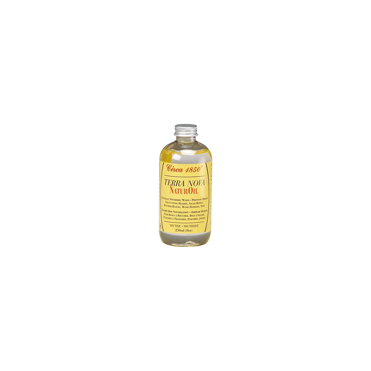Huile pour bloc de boucher CIRCA 1850 Terra Nova NaturOil, 8&nbsp;oz, jaune