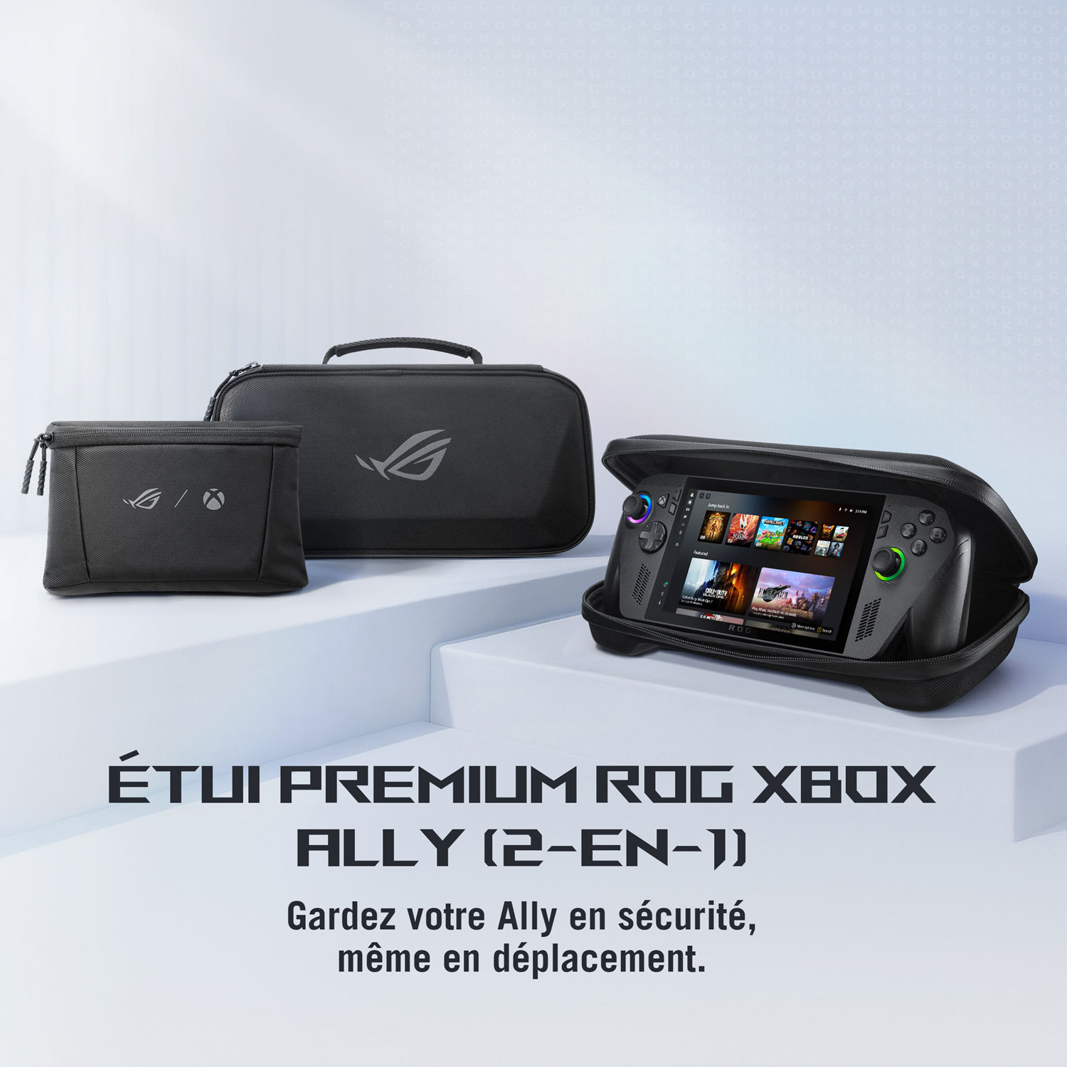 Étui de transport 2-en-1 Premium ROG Xbox Ally