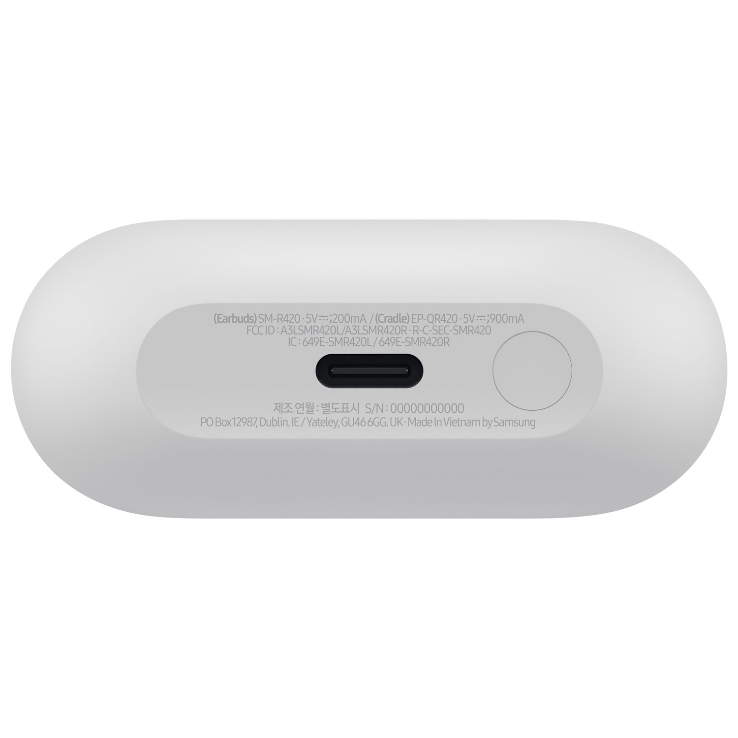 Écouteurs boutons 100 % sans fil à suppression du bruit Buds3 FE de Samsung - Gris