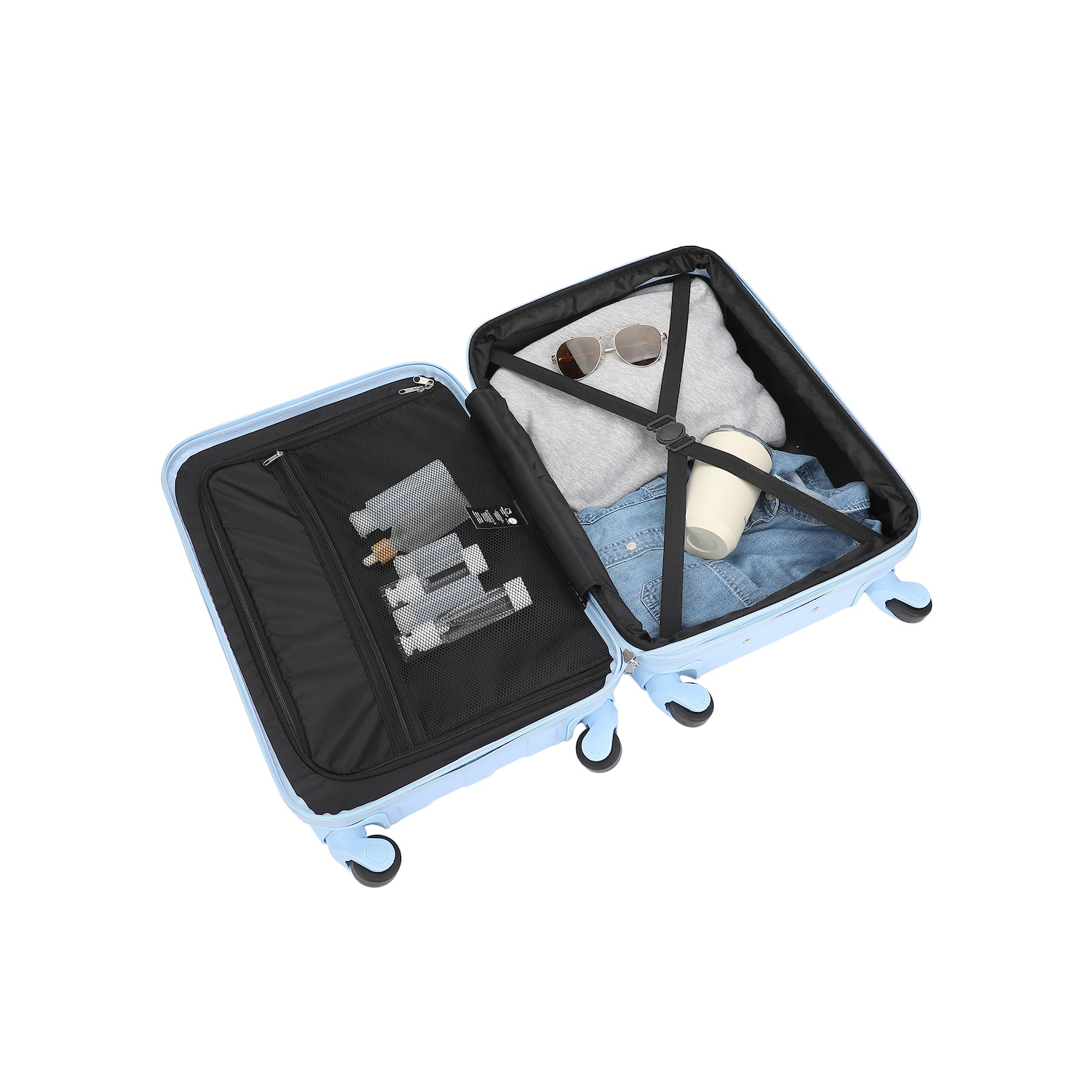 Bagage de cabine rigide de 20&nbsp;po assorti