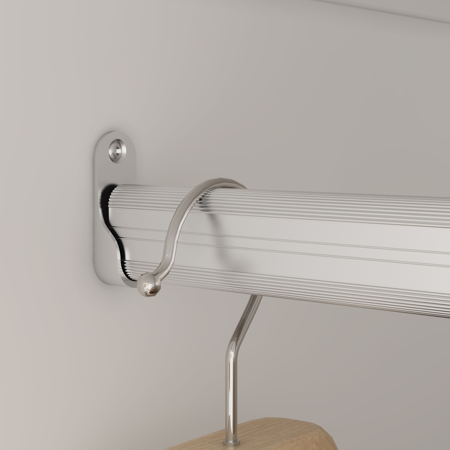 Famapy White 3-Door Armoire – Elegant Wooden Wardrobe with Hanging Rods & 3 Shelves for Bedroom Storage, White